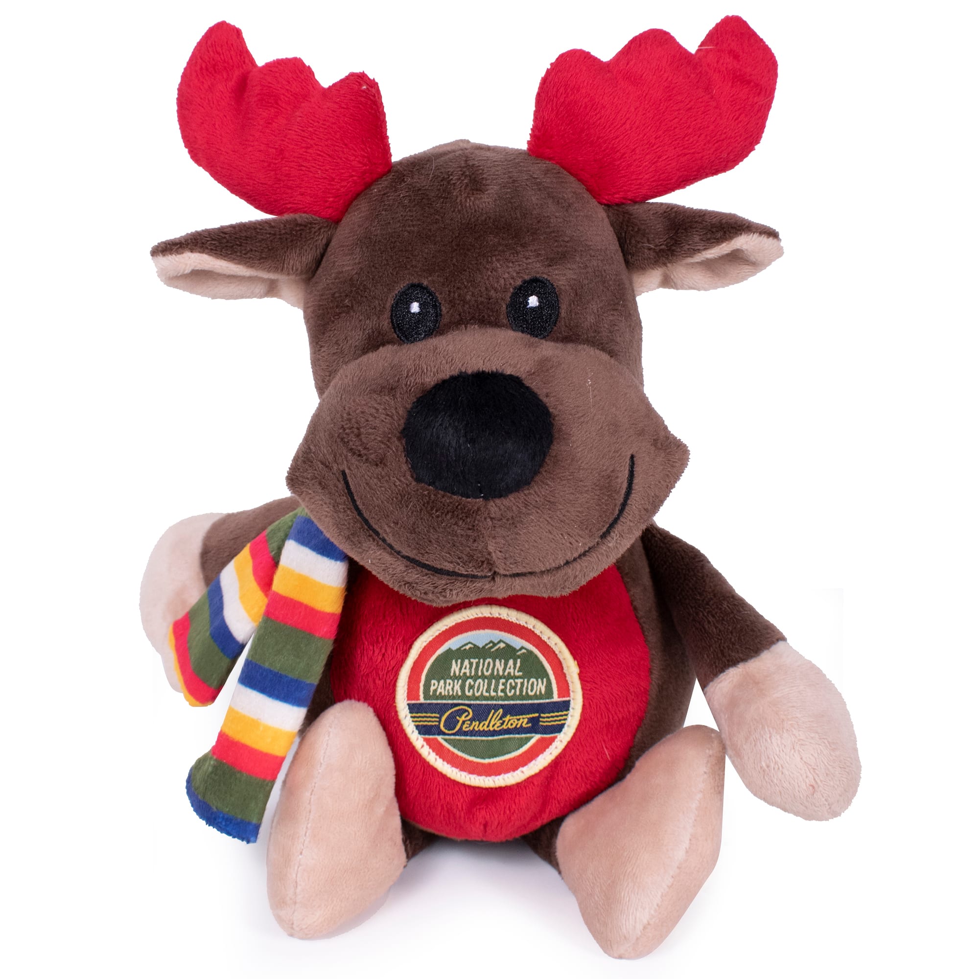 plush moose dog toy