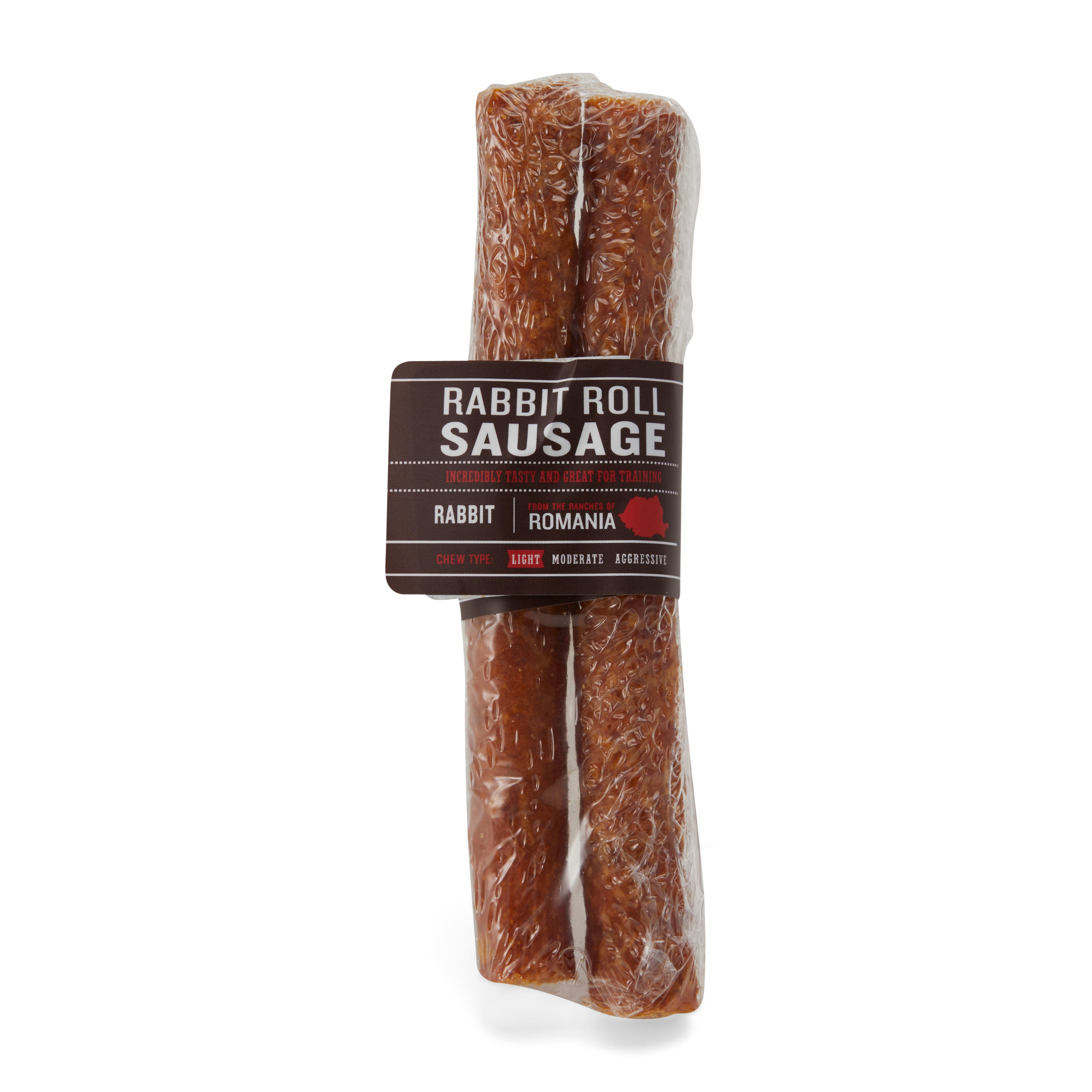 Good Lovin' Beef Flavor Rabbit Roll Dog Chew, 2Pack