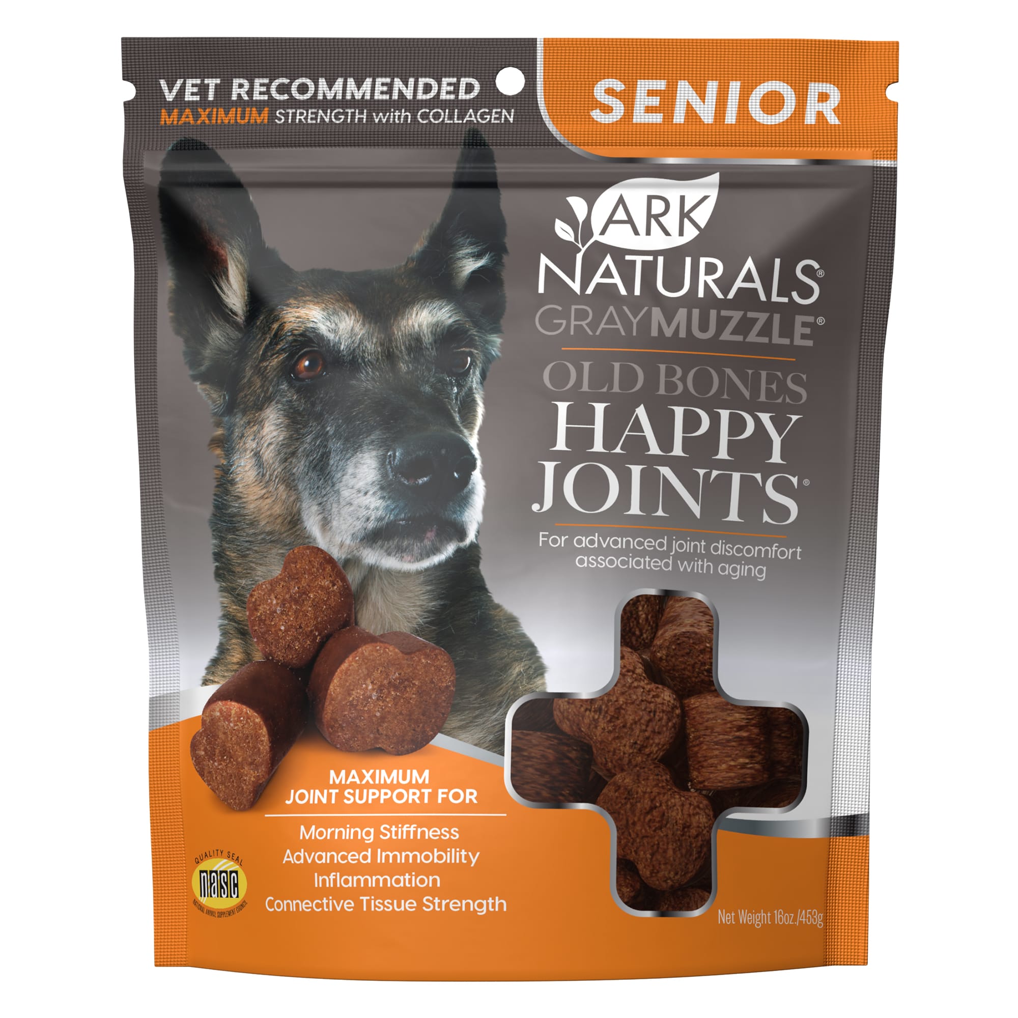 Ark Naturals Senior Dog Joint Support Chews 16 oz