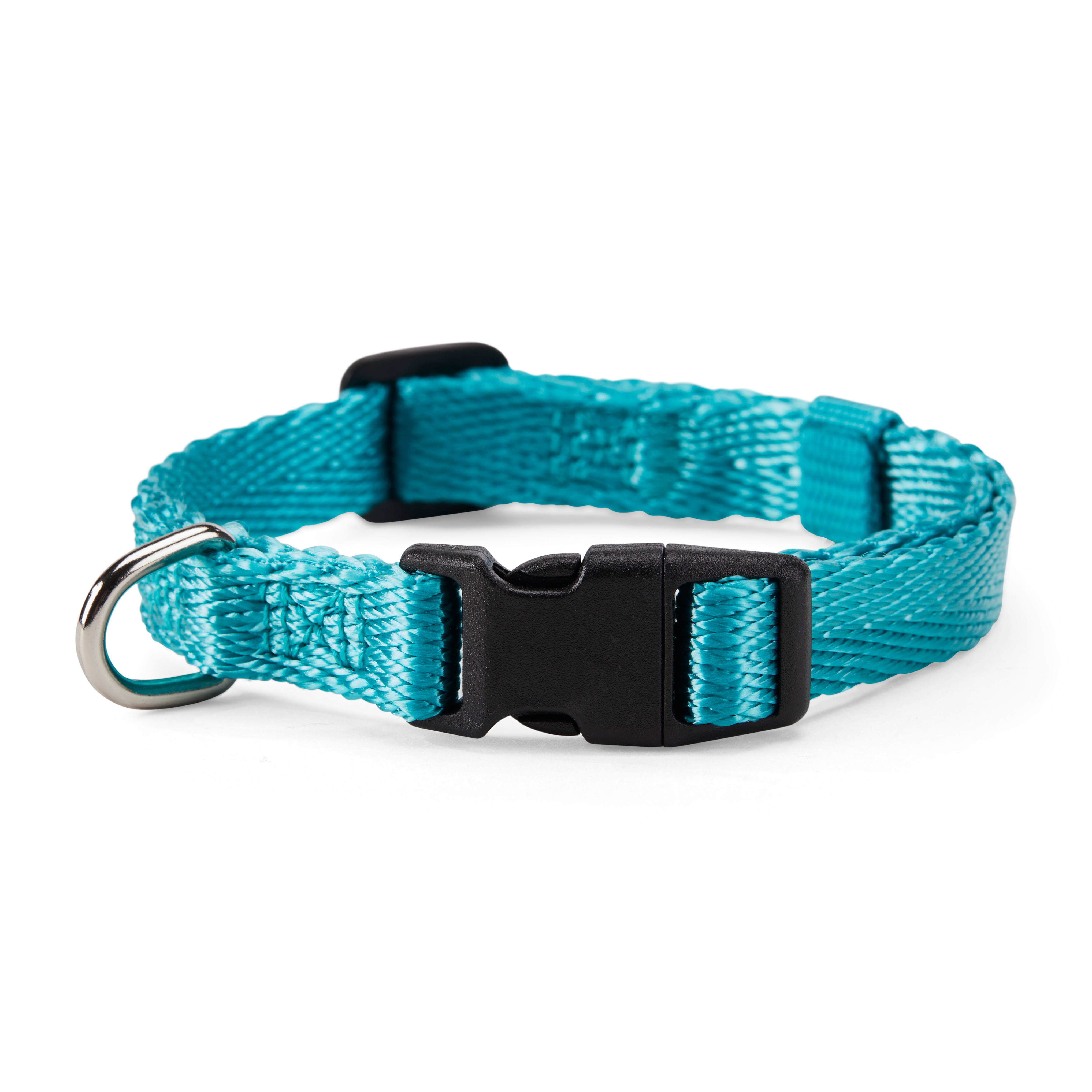 Blueberry Pet Classic Solid Dog Collar, Turquoise, Small