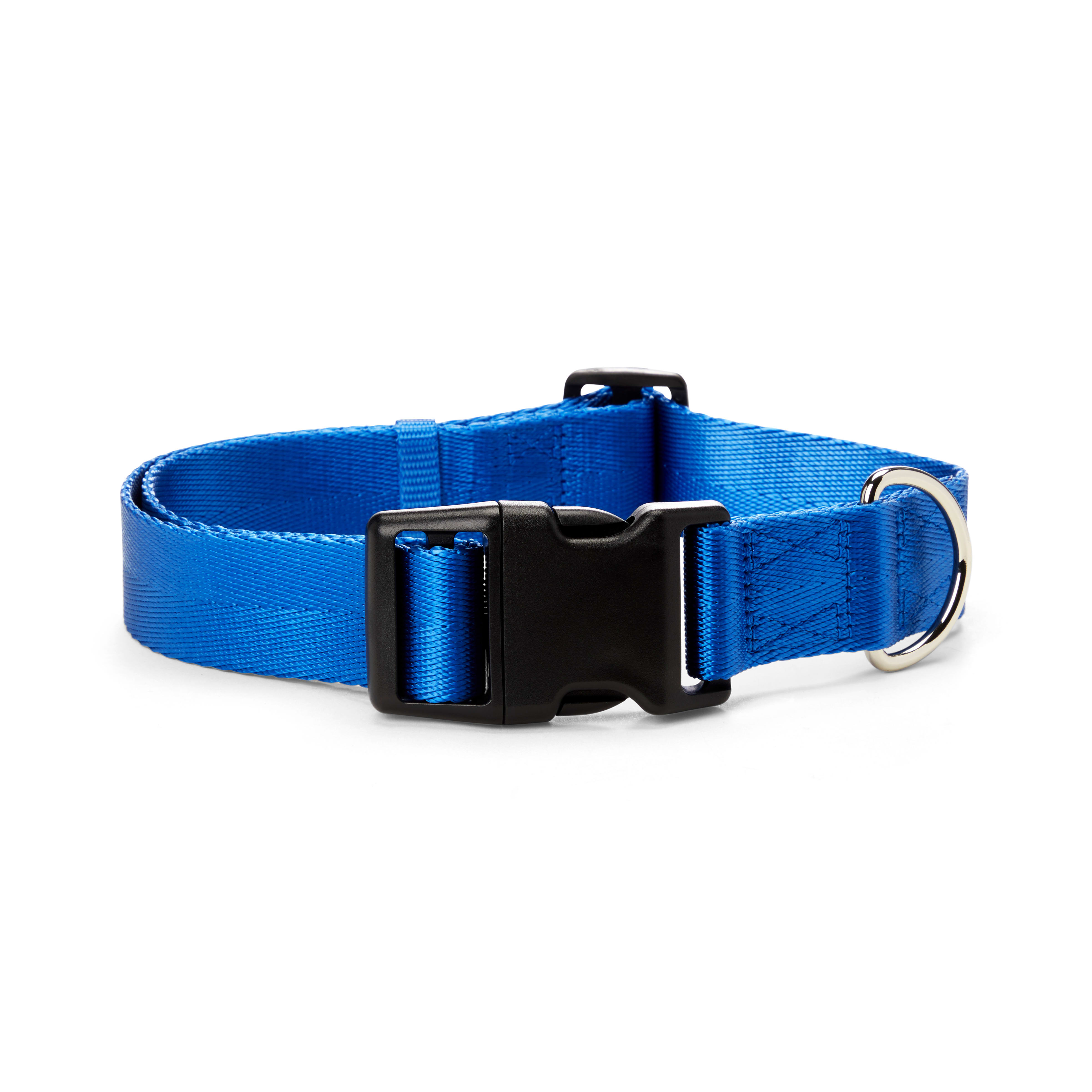  Sam & Maui Cotton Floral Dog Collar with Matt Gold Metal  Buckle, 05-Blue ,Extra Small : Pet Supplies