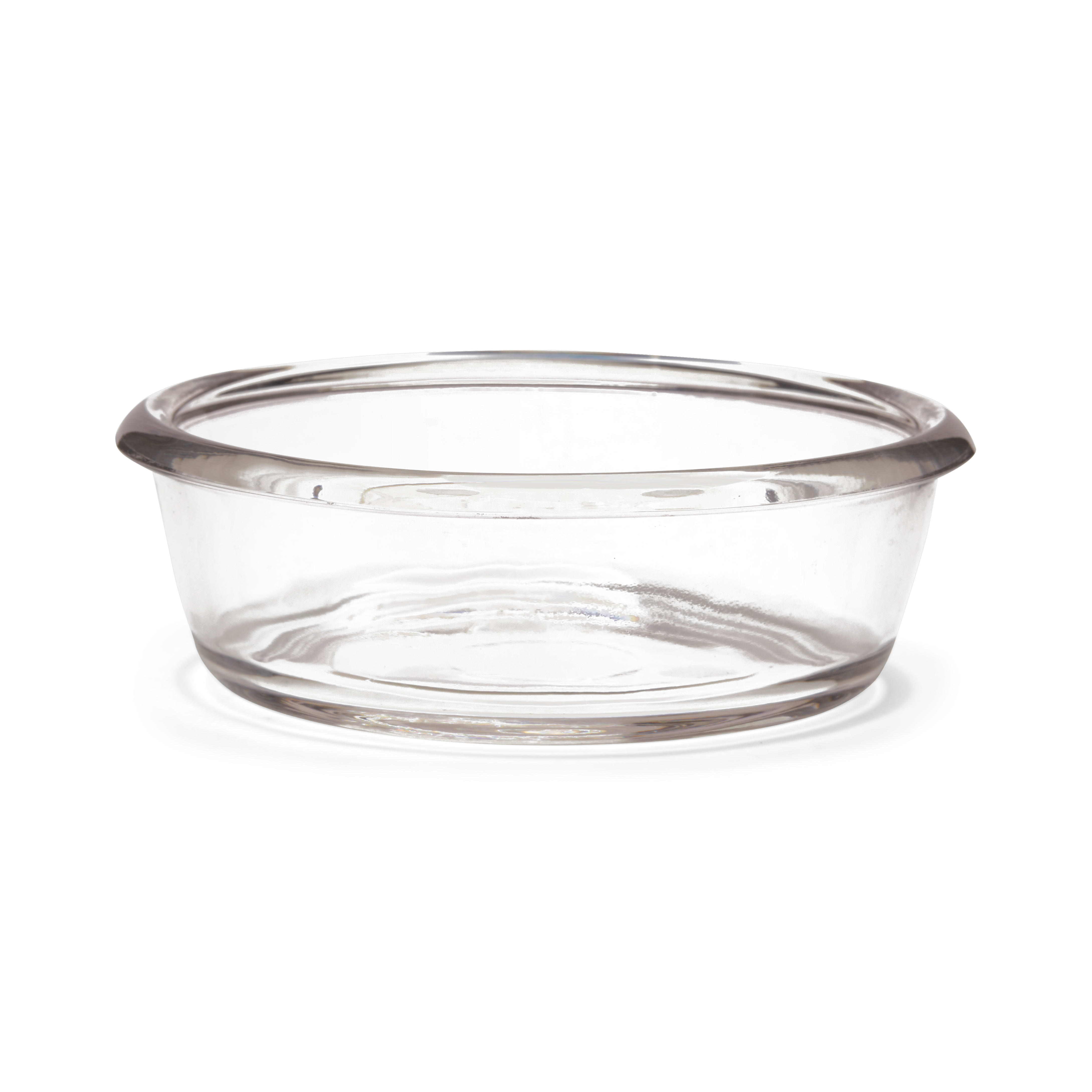 Glass sales pet bowls