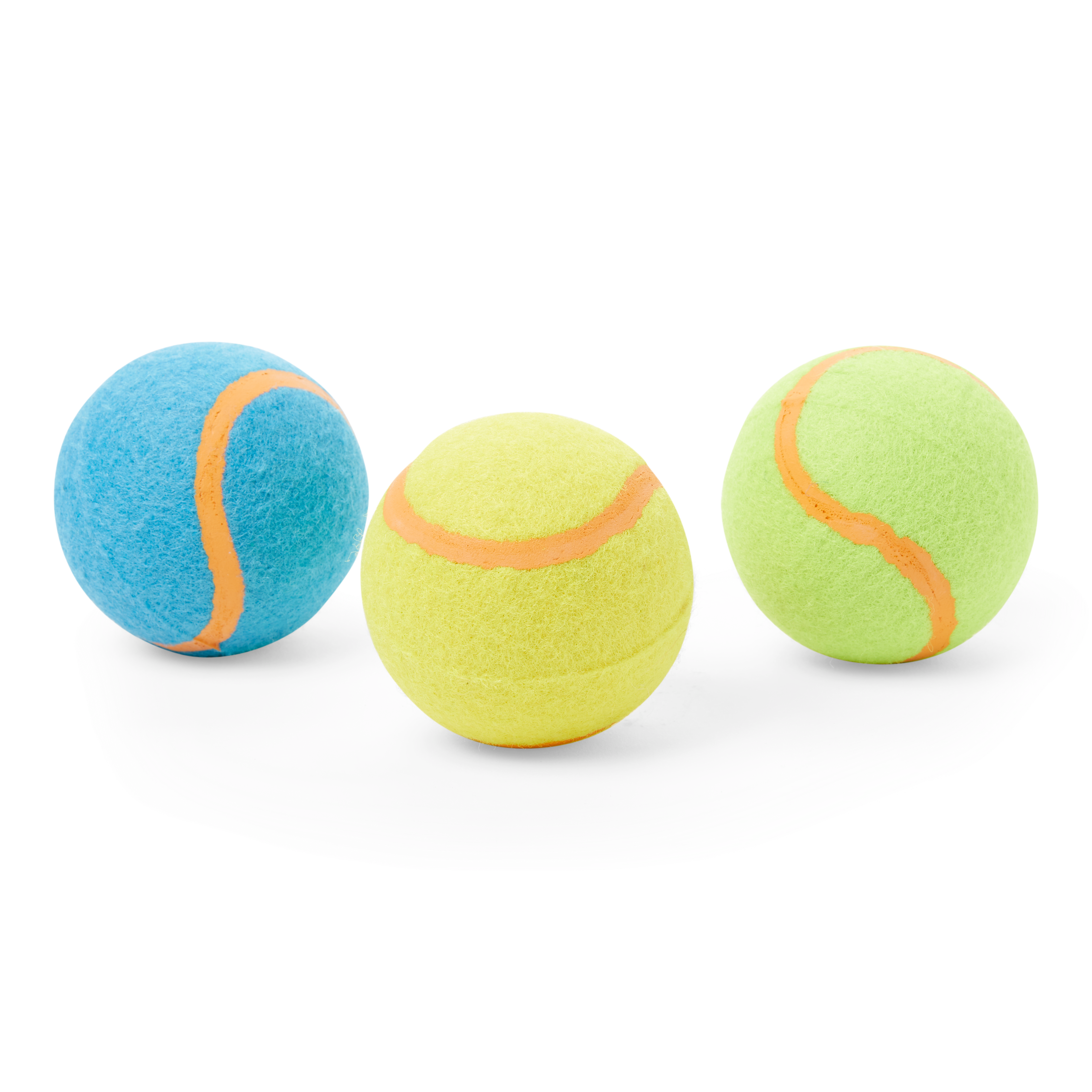AQS Coloured Tennis Balls For Pets Puppy Play Dogs Toys Bouncing Training Ball 