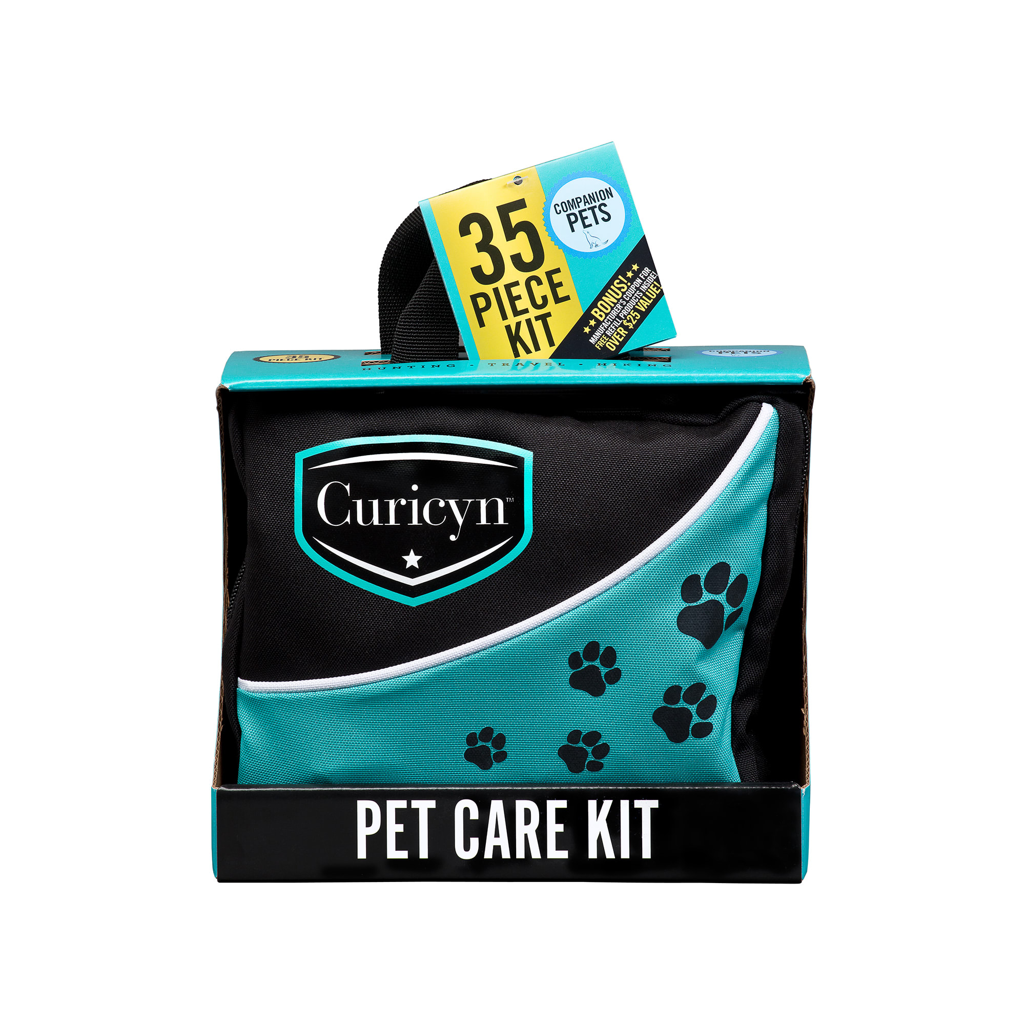 Curicyn 35Piece Pet First Aid & Emergency Kit