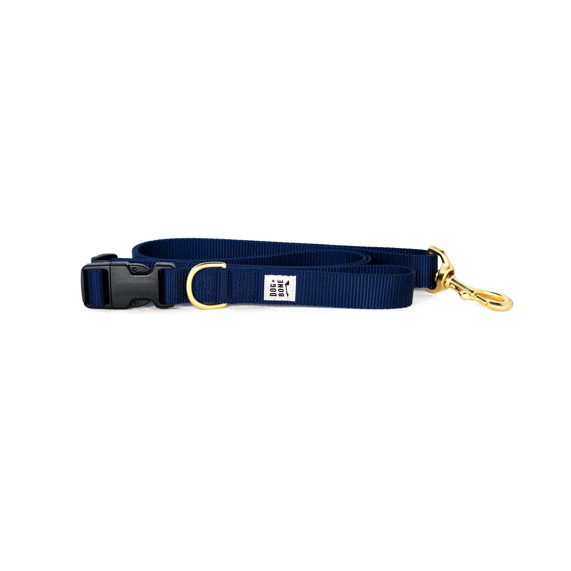 Dog + Bone Navy Adjustable Dog Leash