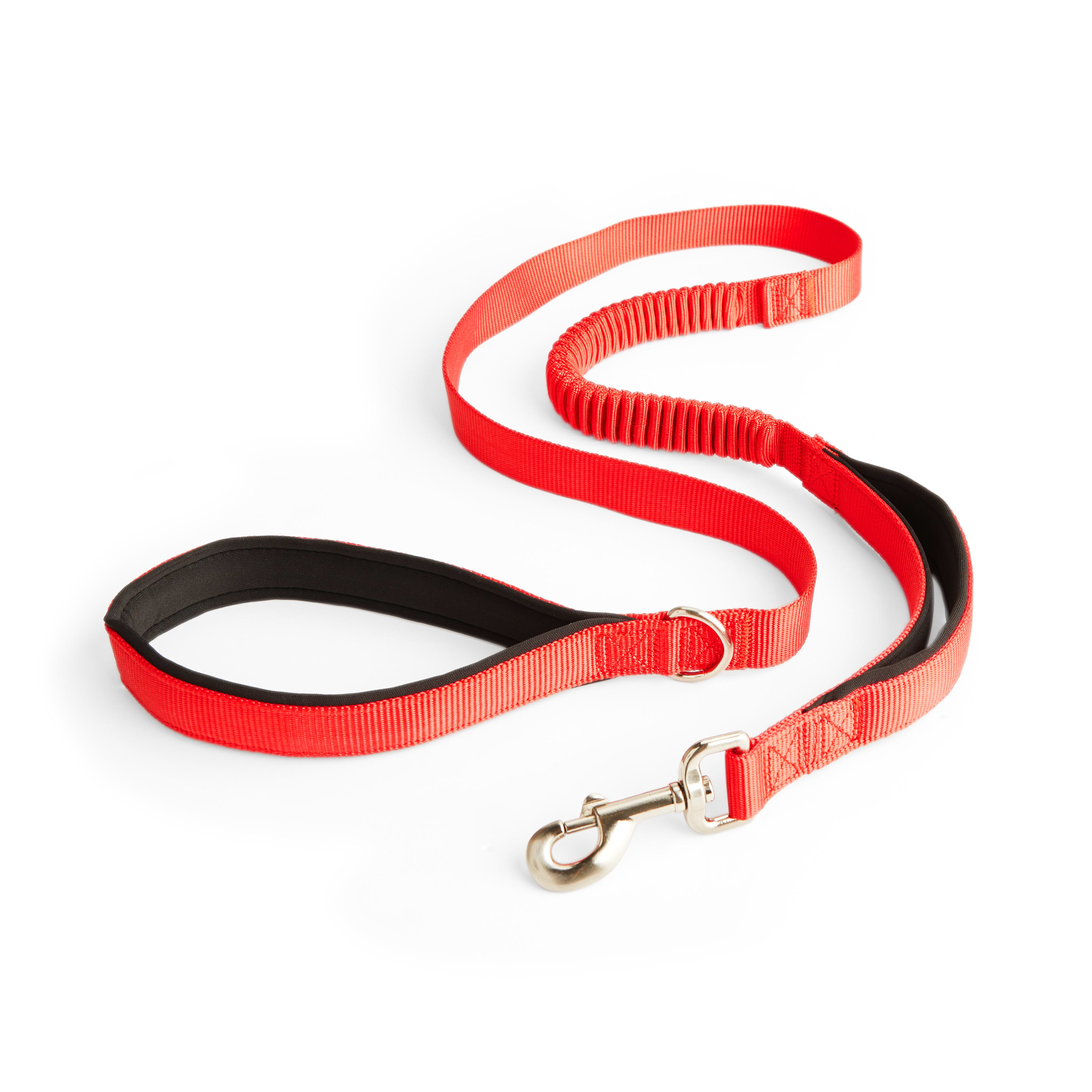 Shock absorbing shop leash attachment