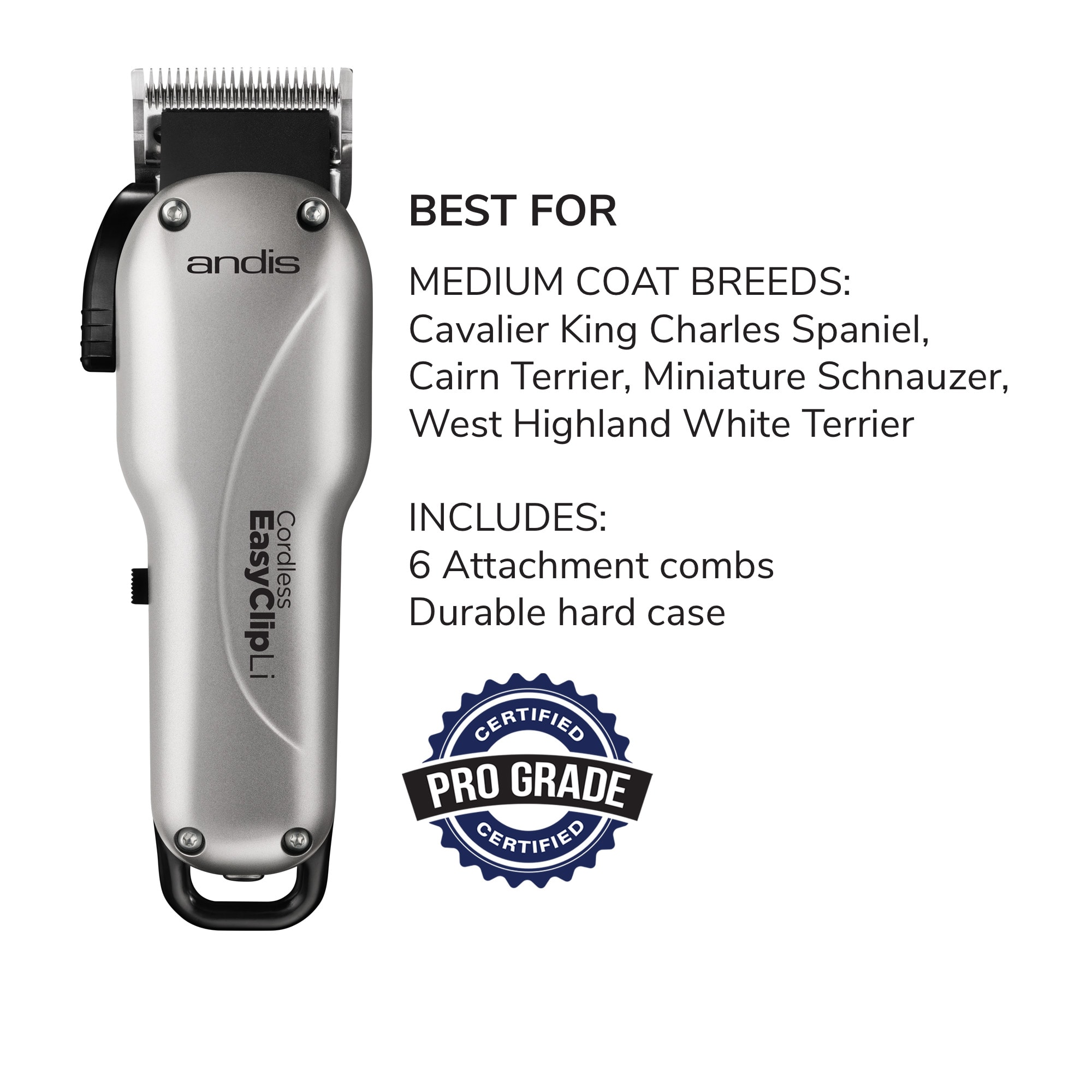 Andis Easy Clip Li Cord/Cordless Clipper Petco