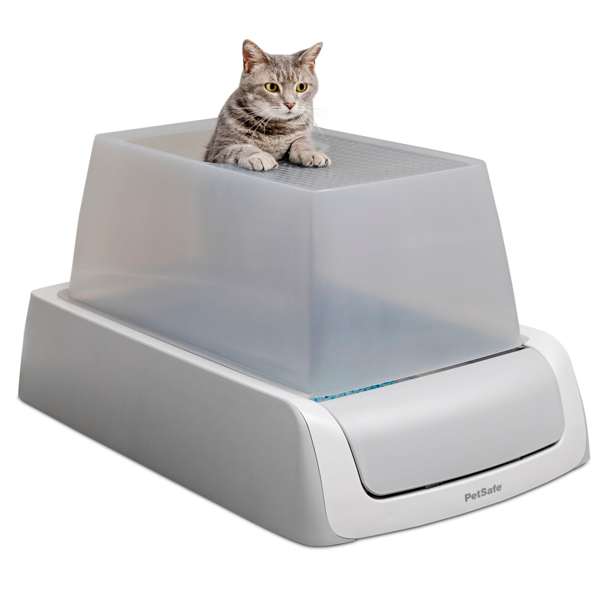 ScoopFree Second Generation Top Entry Covered Self Cleaning Cat Litter Box