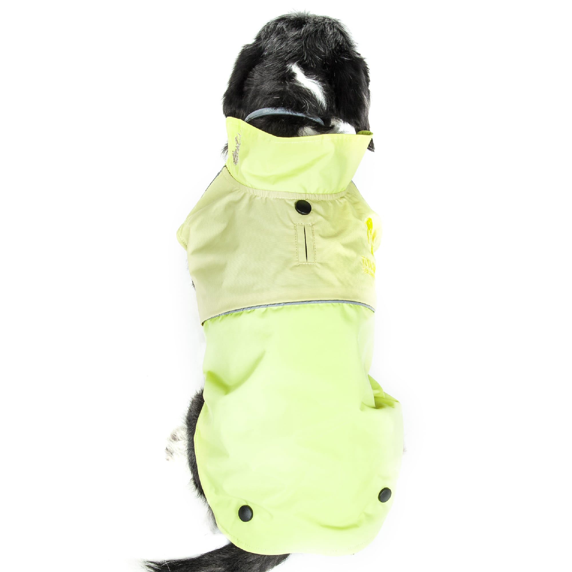 Touchdog Green LighteningShield Waterproof 2in1 Convertible Dog