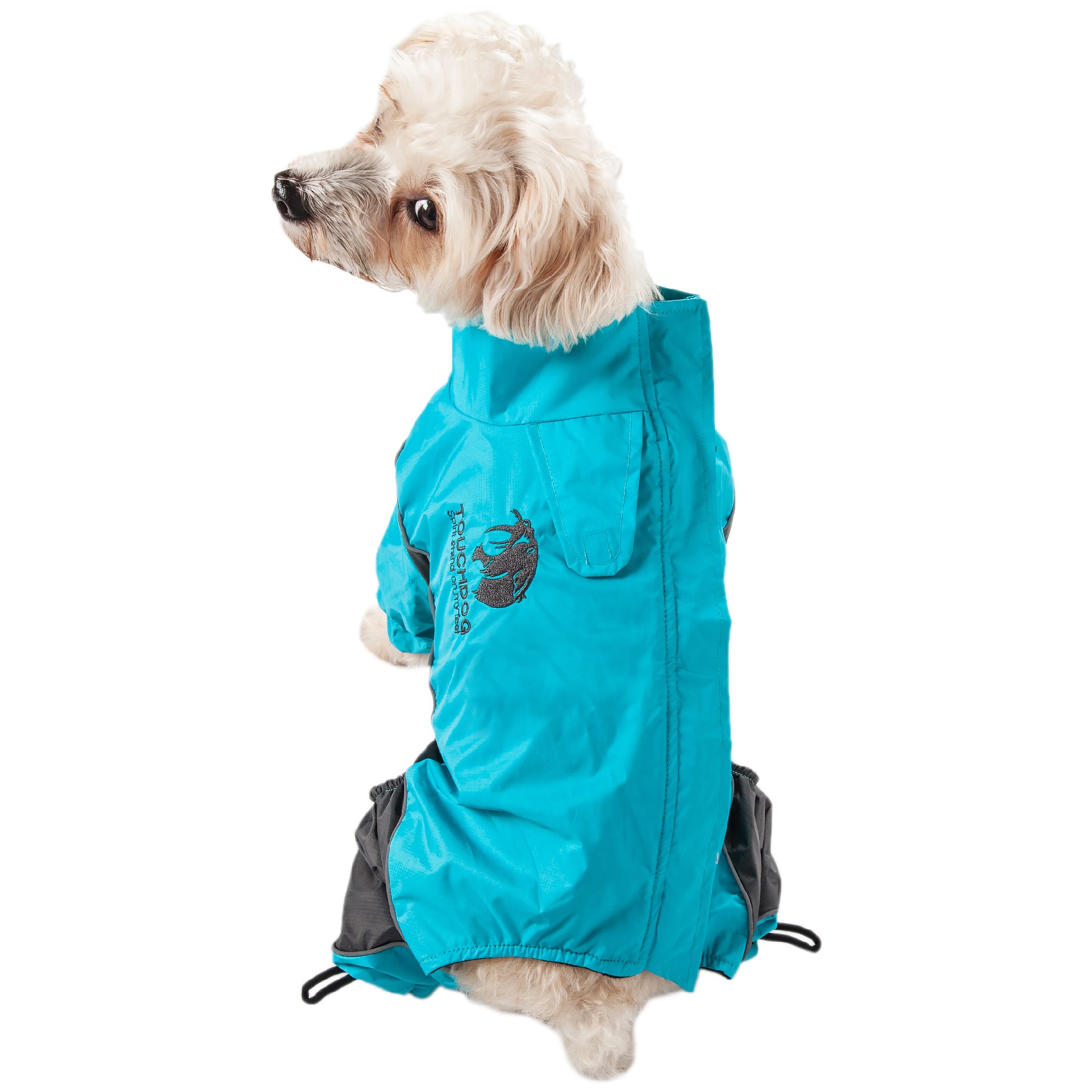 Touchdog Quantum-Ice Full-Bodied Adjustable and 3M Reflective Dog Jacket w/ Blackshark Technology
