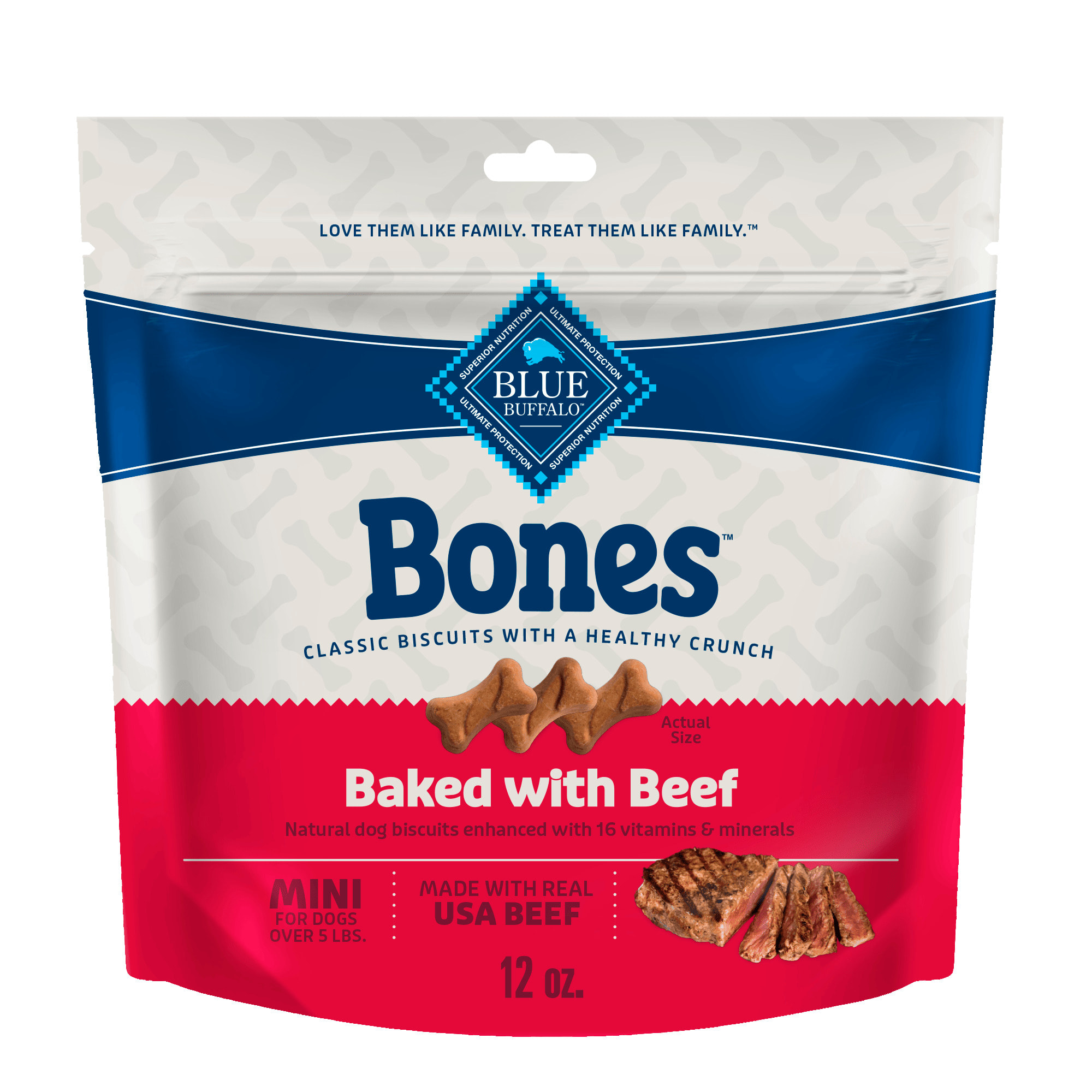 Mini bones dog store treat