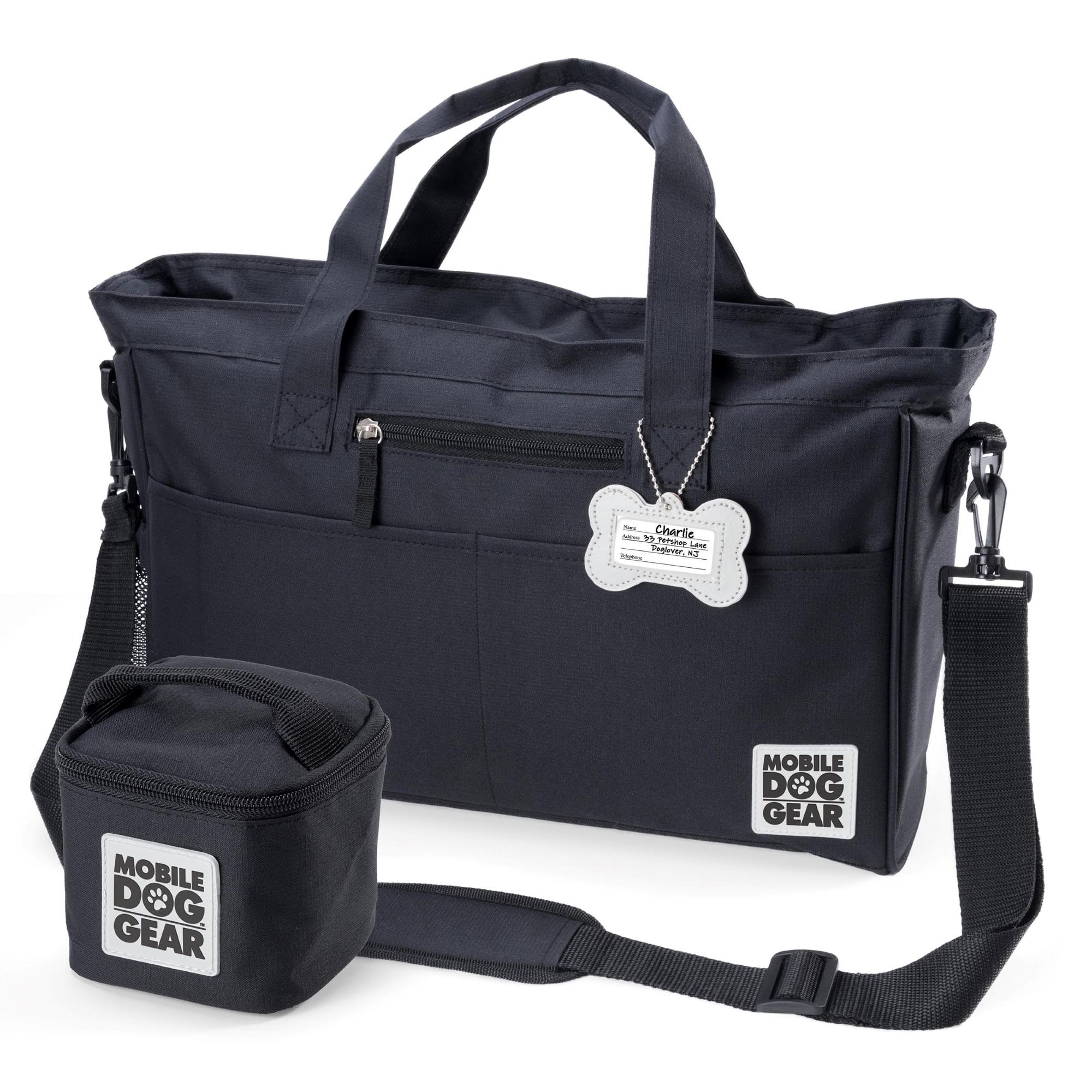 Mobile Dog Gear Black Day Away Tote Bag Petco