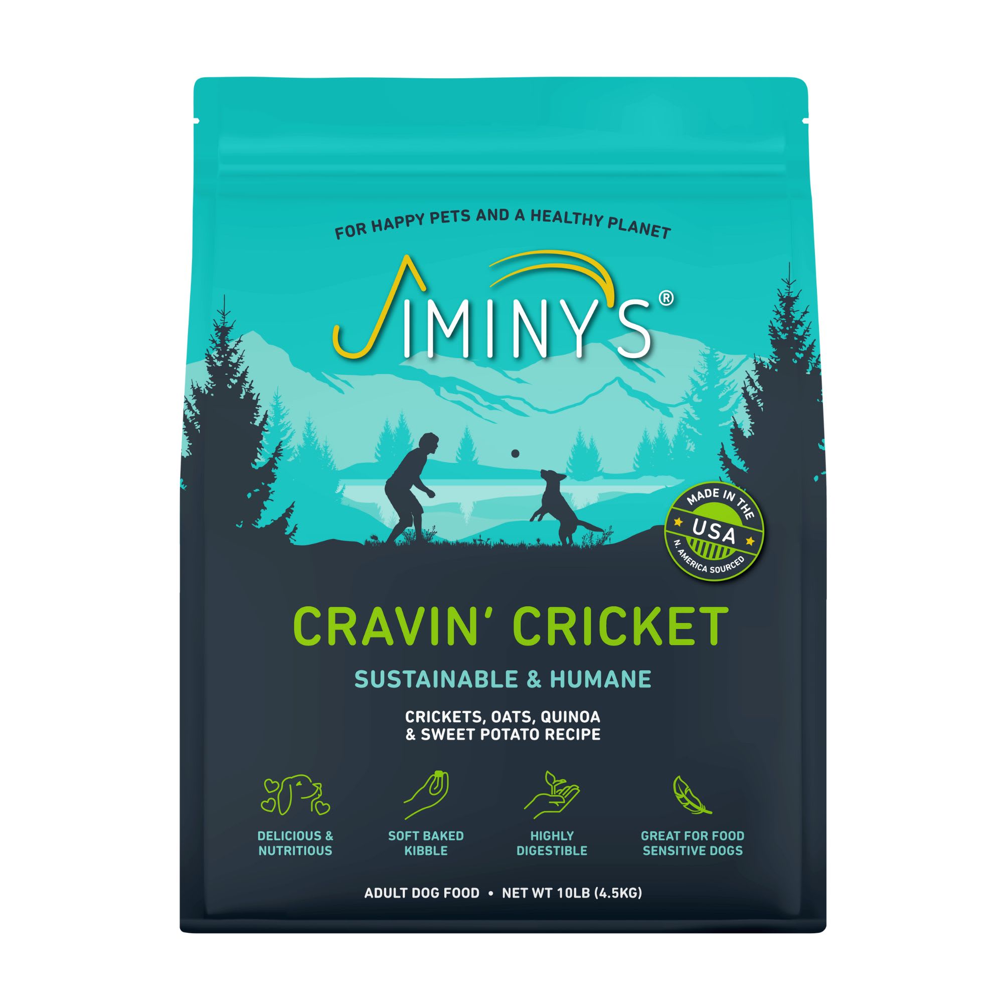 Jiminy s Cricket Crave Dry Dog Food 10 lbs. Petco