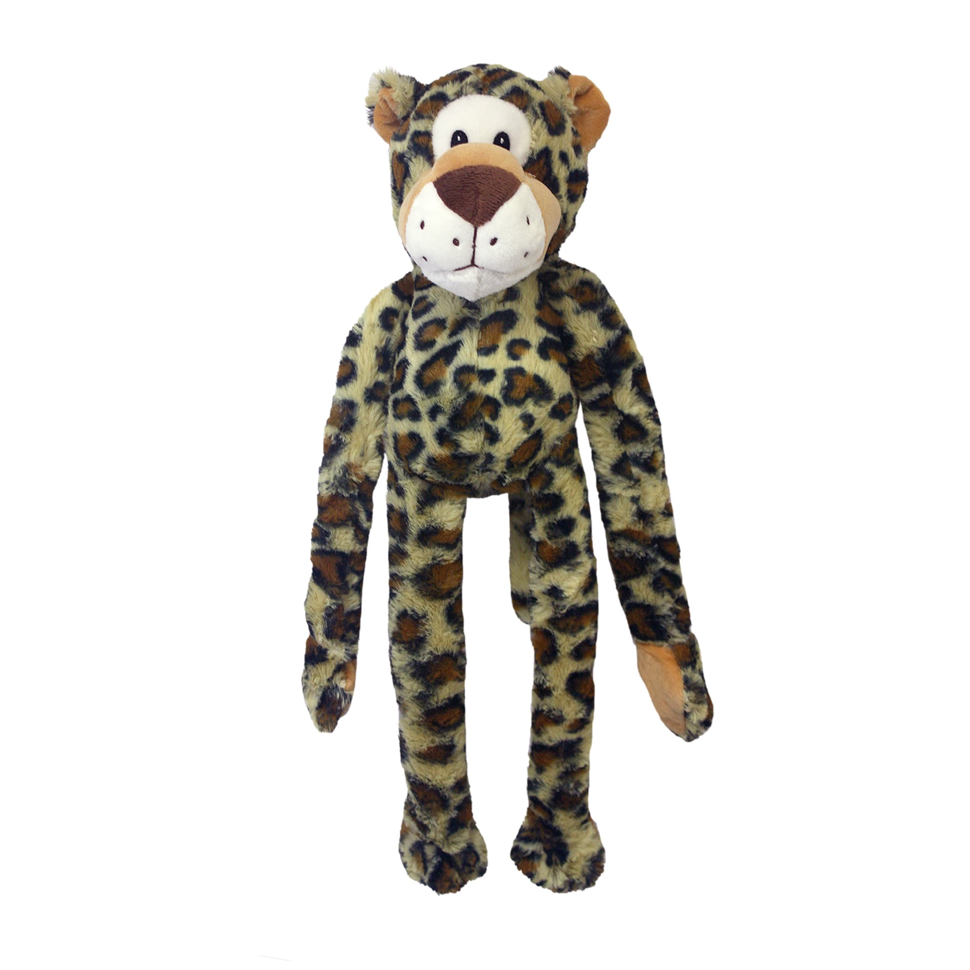 Multipet Swingin' Safari Leopard Plush Dog Toy, XLarge Petco