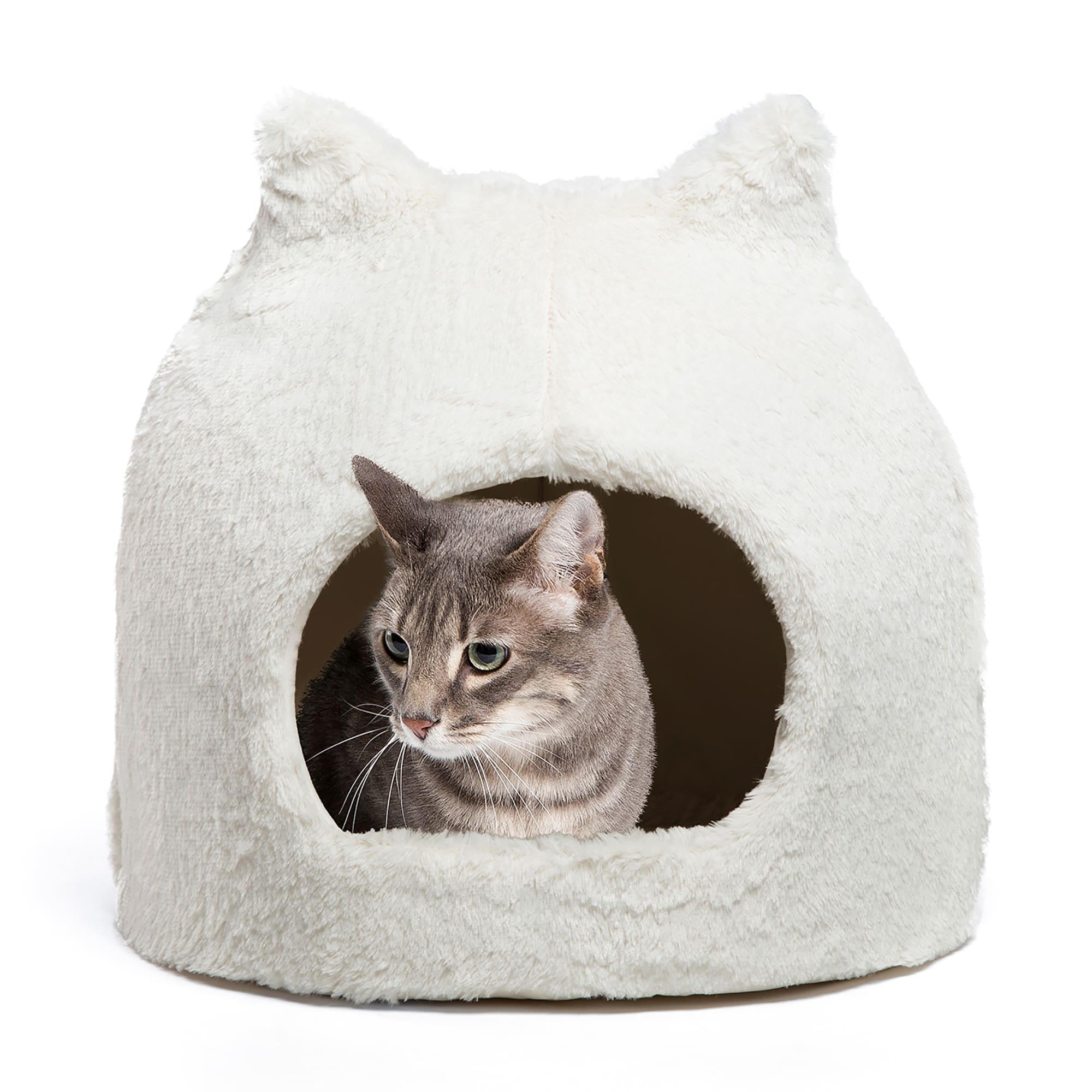 Meow Hut Fur - Standard Ivory