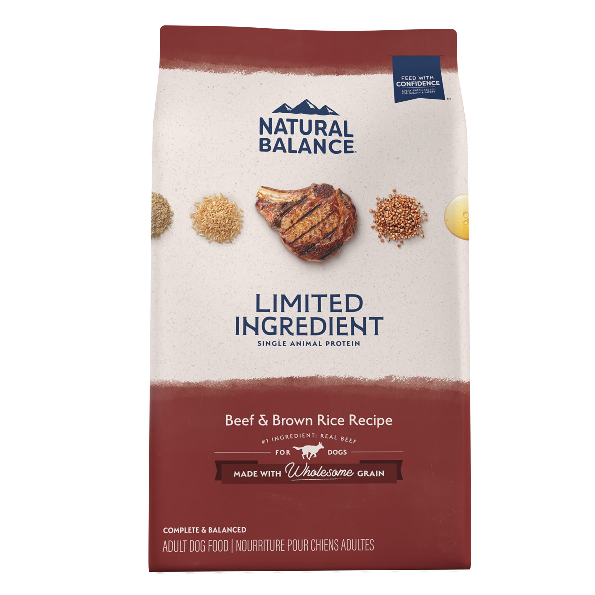 Natural Balance Limited Ingredient Adult Dry Dog Food with Healthy