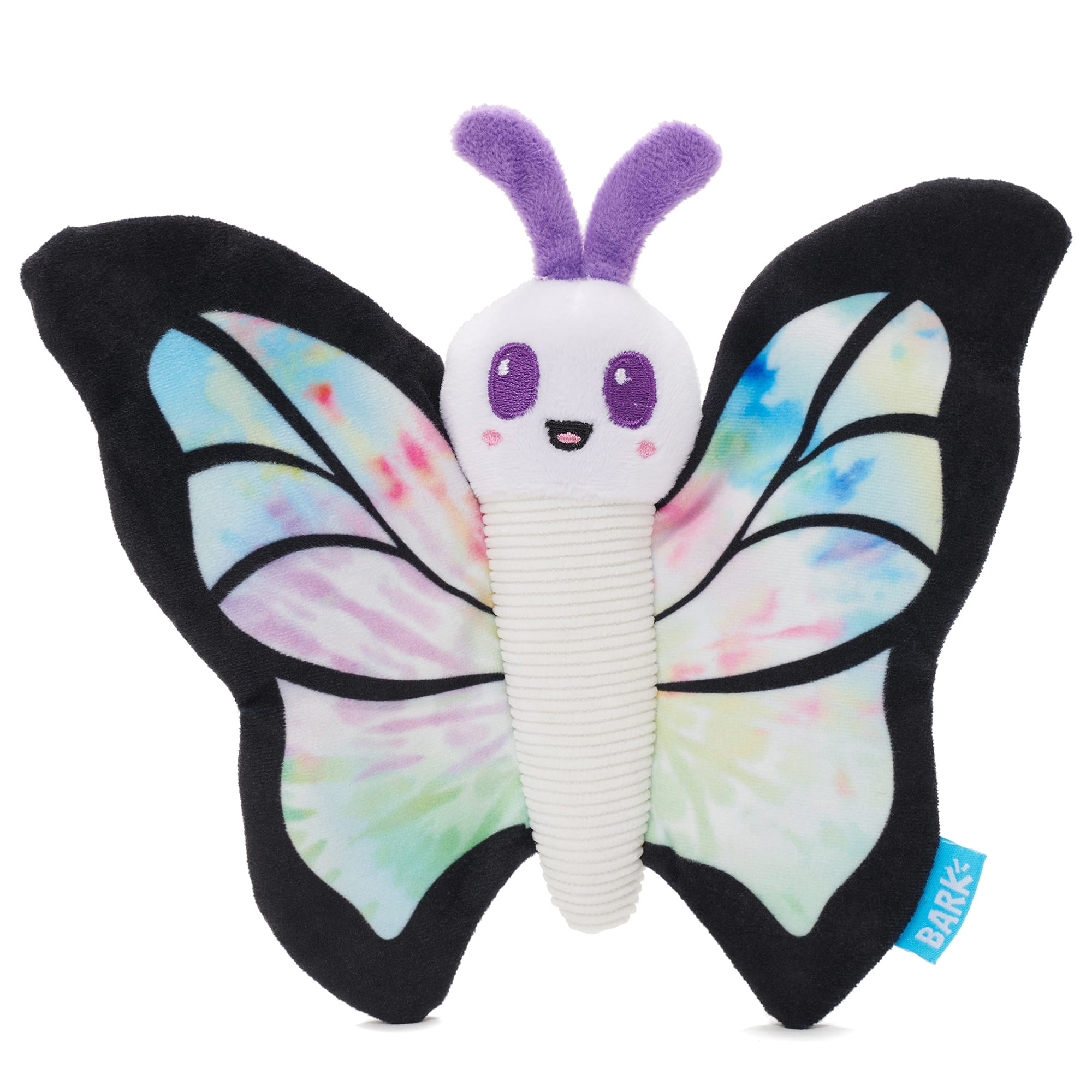 BARK Fly High Tie-Dye Butterfly Dog Toy, Small | Petco