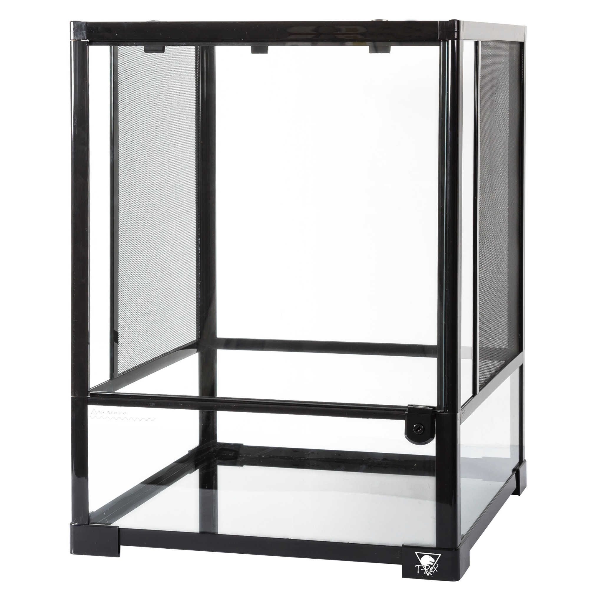 T-Rex Single Door Glass Terrarium, 12 L X 12 W X 18 H, 11 GAL