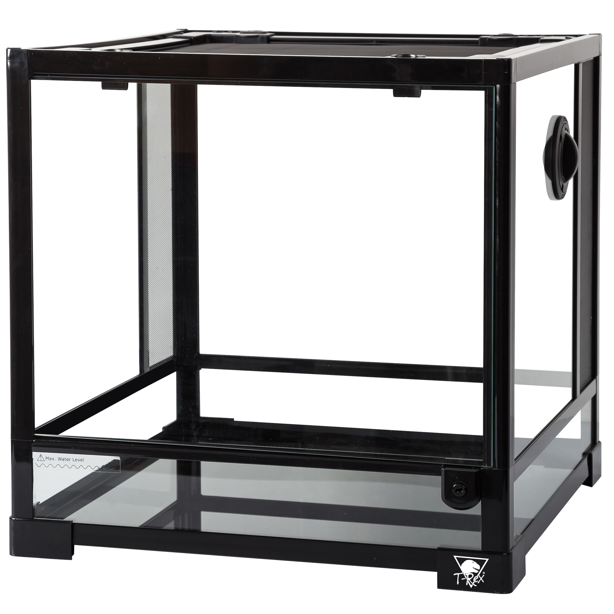 T-Rex Single Door Glass Terrarium, 18 L X 18 W X 18 H, 24 GAL