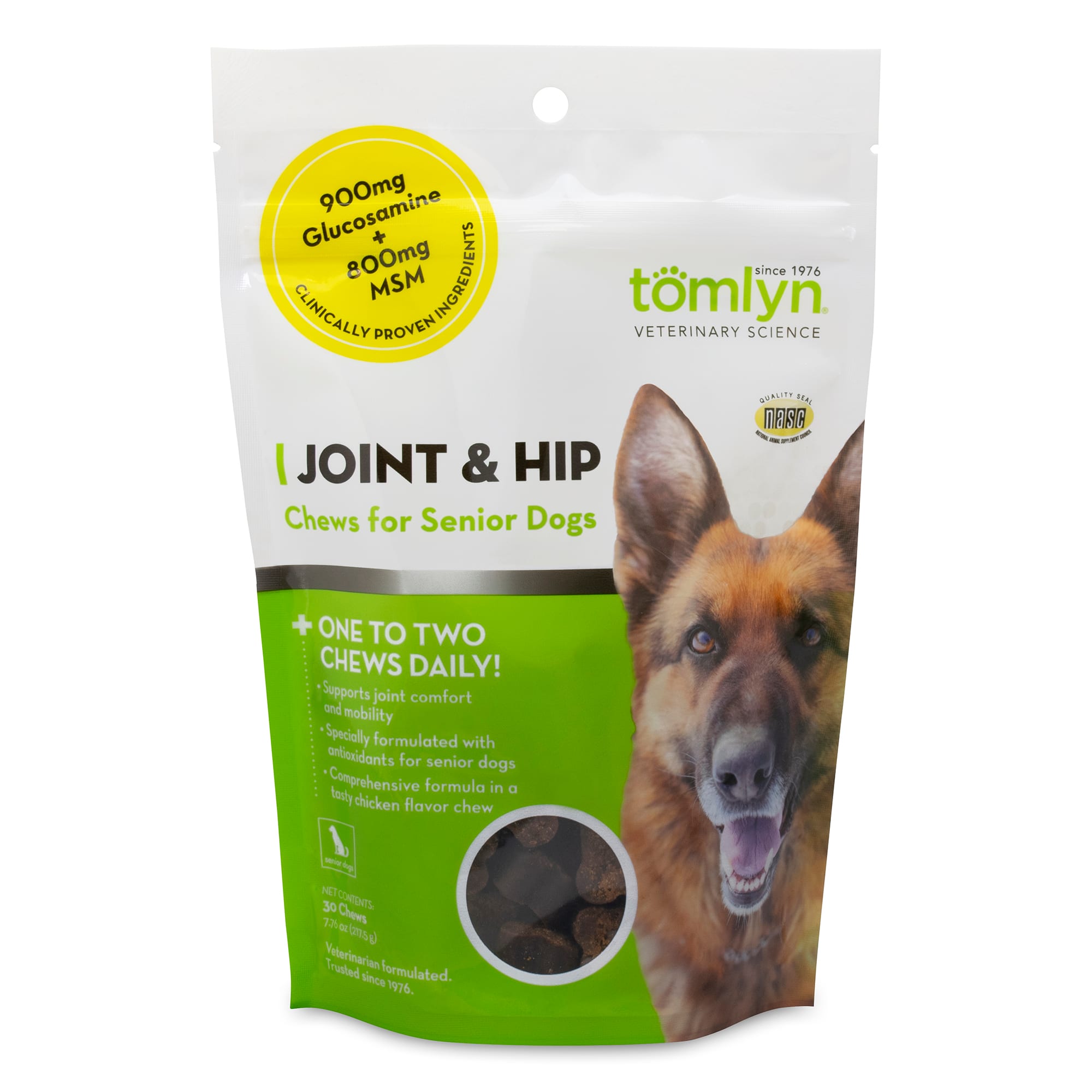 Tomlyn Joint & Hip Chews for Senior Dogs