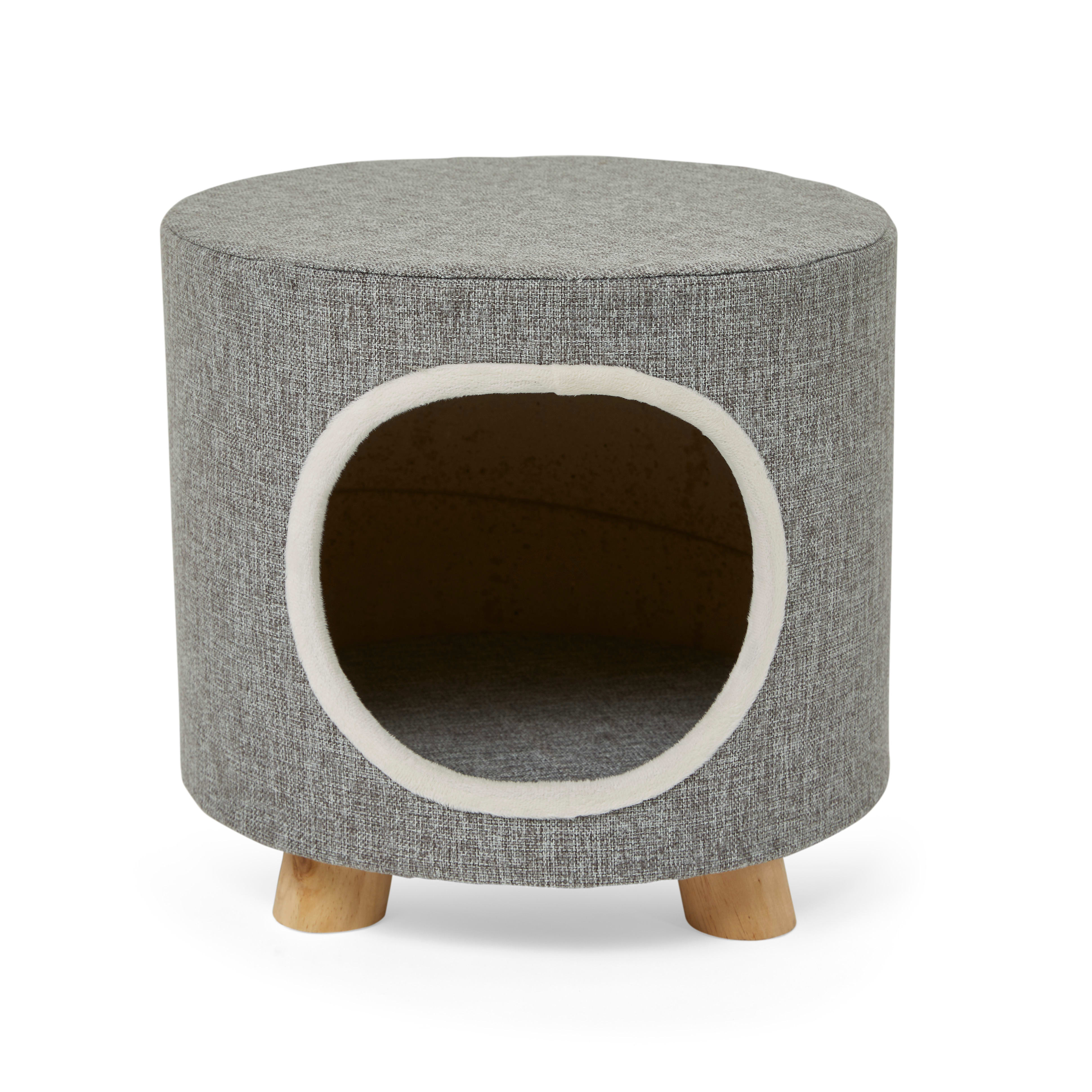 Cat condo clearance ottoman