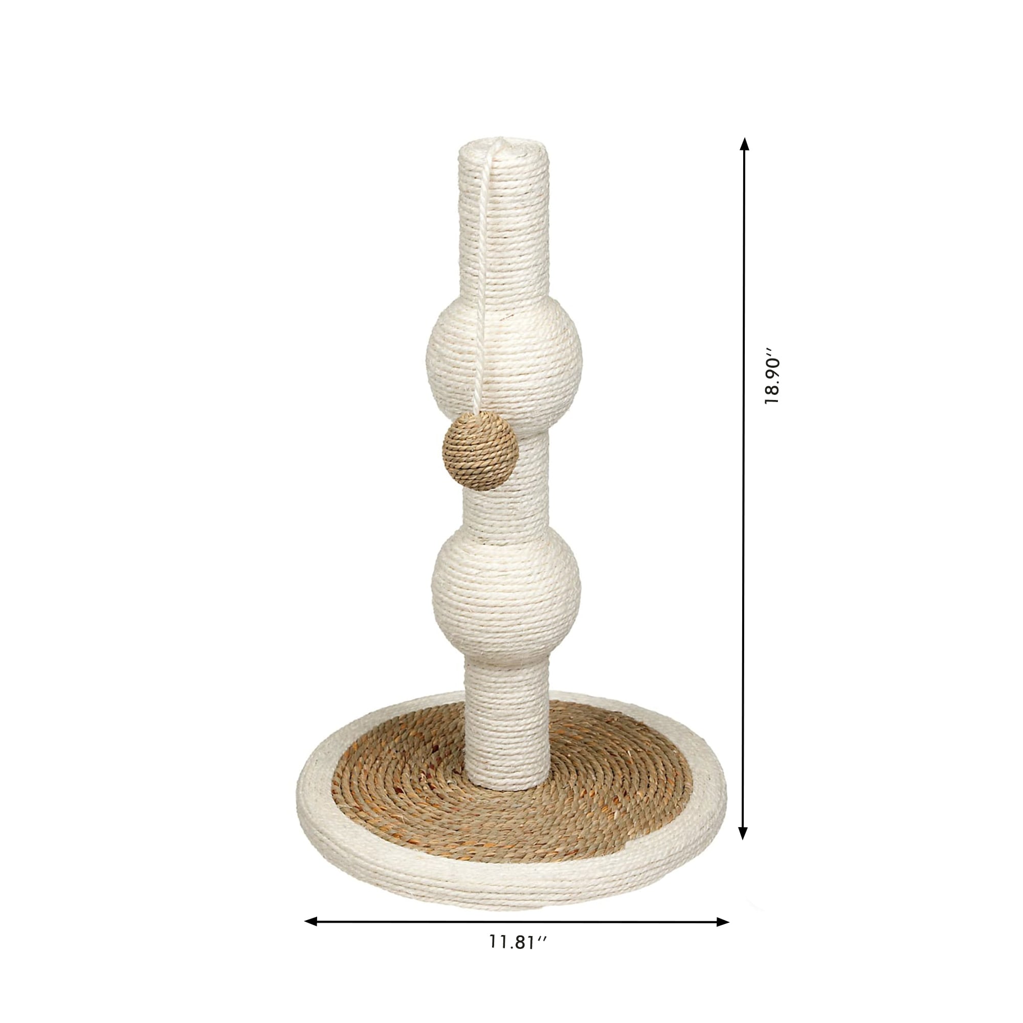 Easy kitty building shop system seagrass scratching post