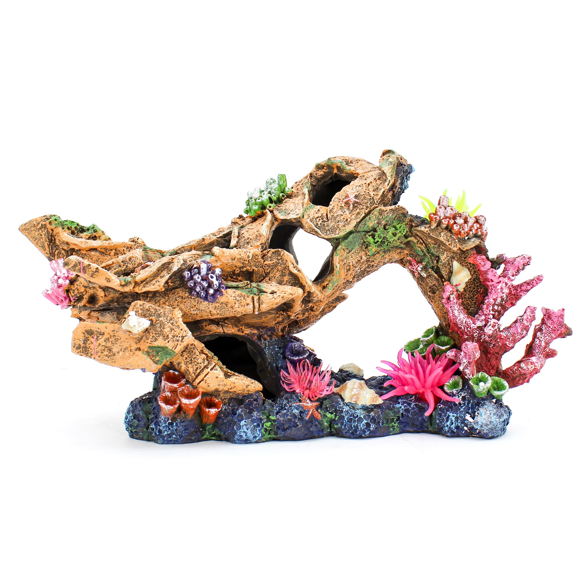 Penn Plax Tan Plane Coral Scape Aquatic Decor