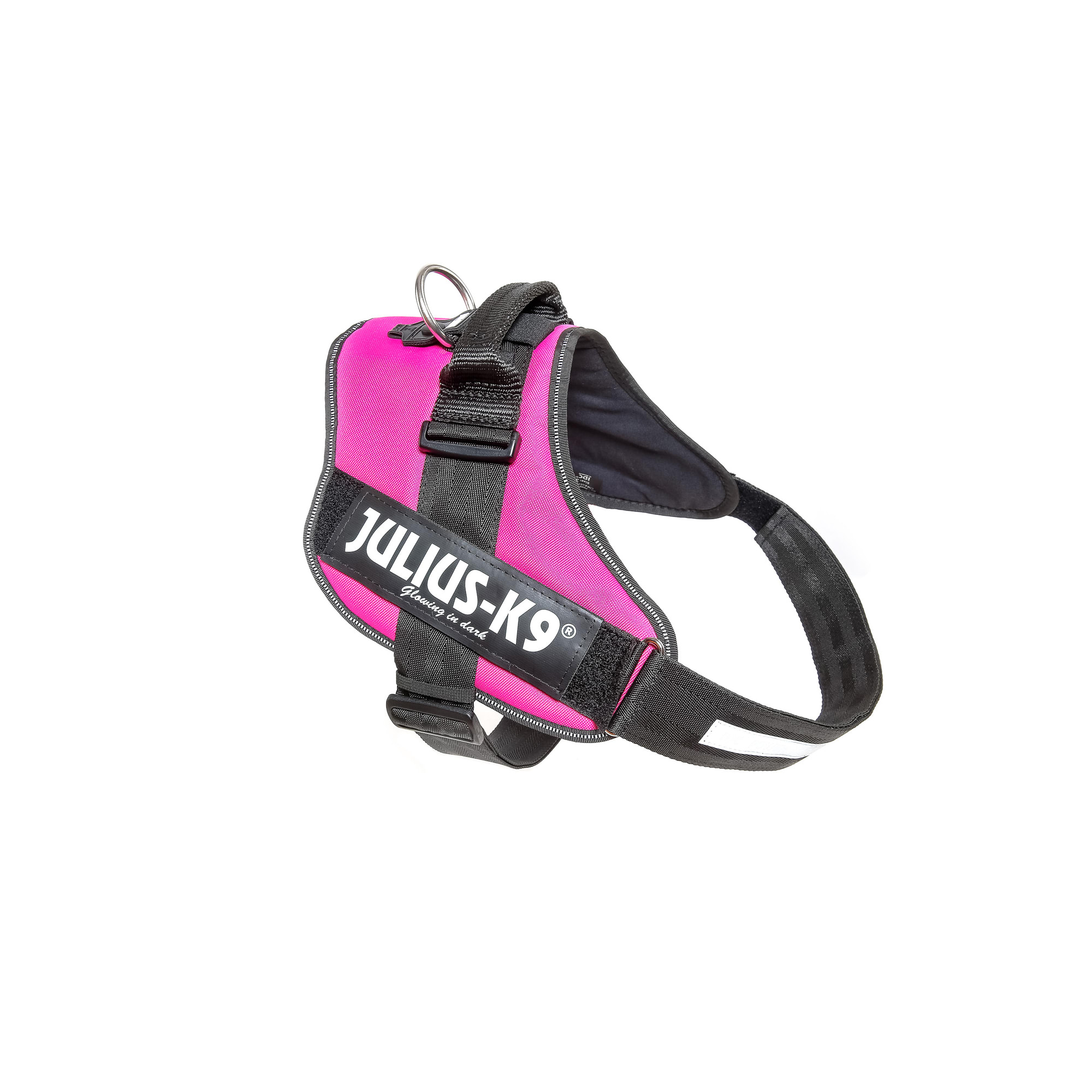 Julius-K9 IDC Powerharness Dog Harness Dark Pink Size 2