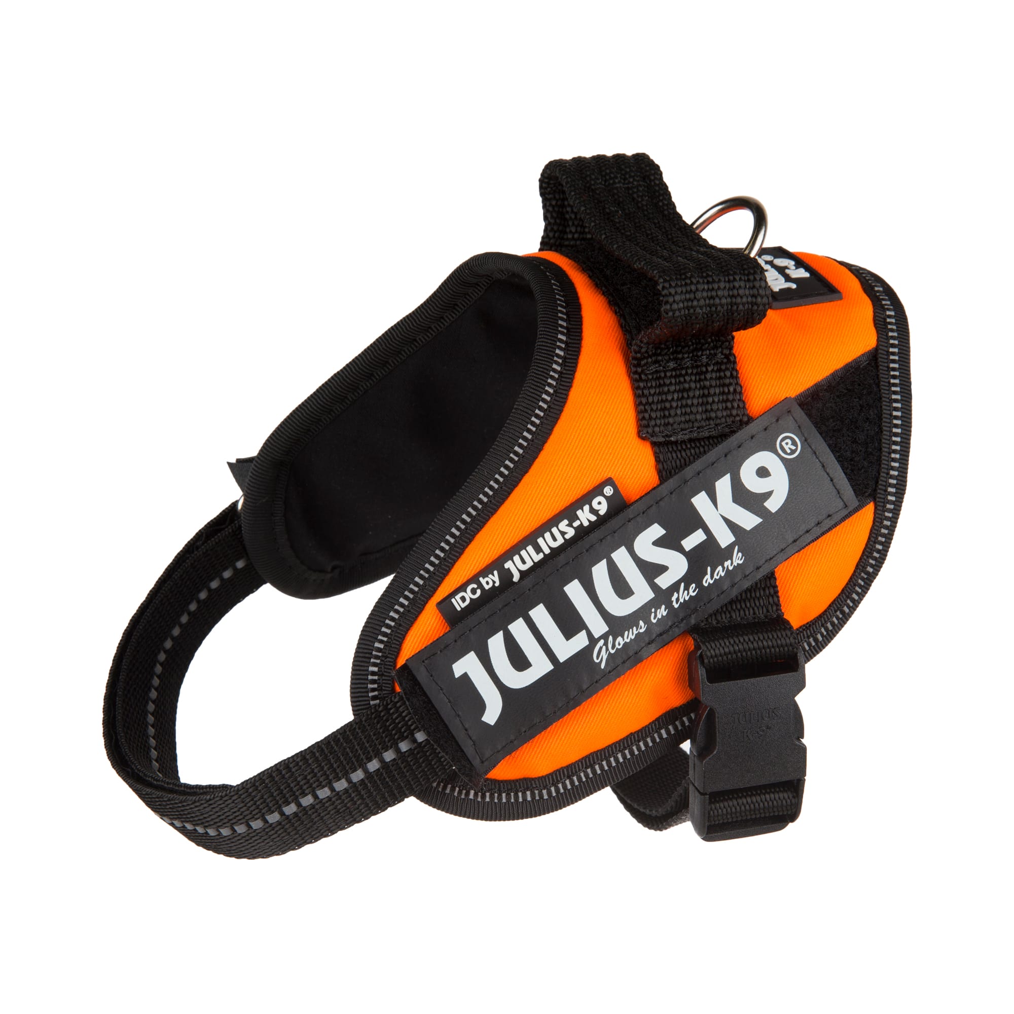 JuliusK9 UV Orange Dog Harness, XSmall Petco