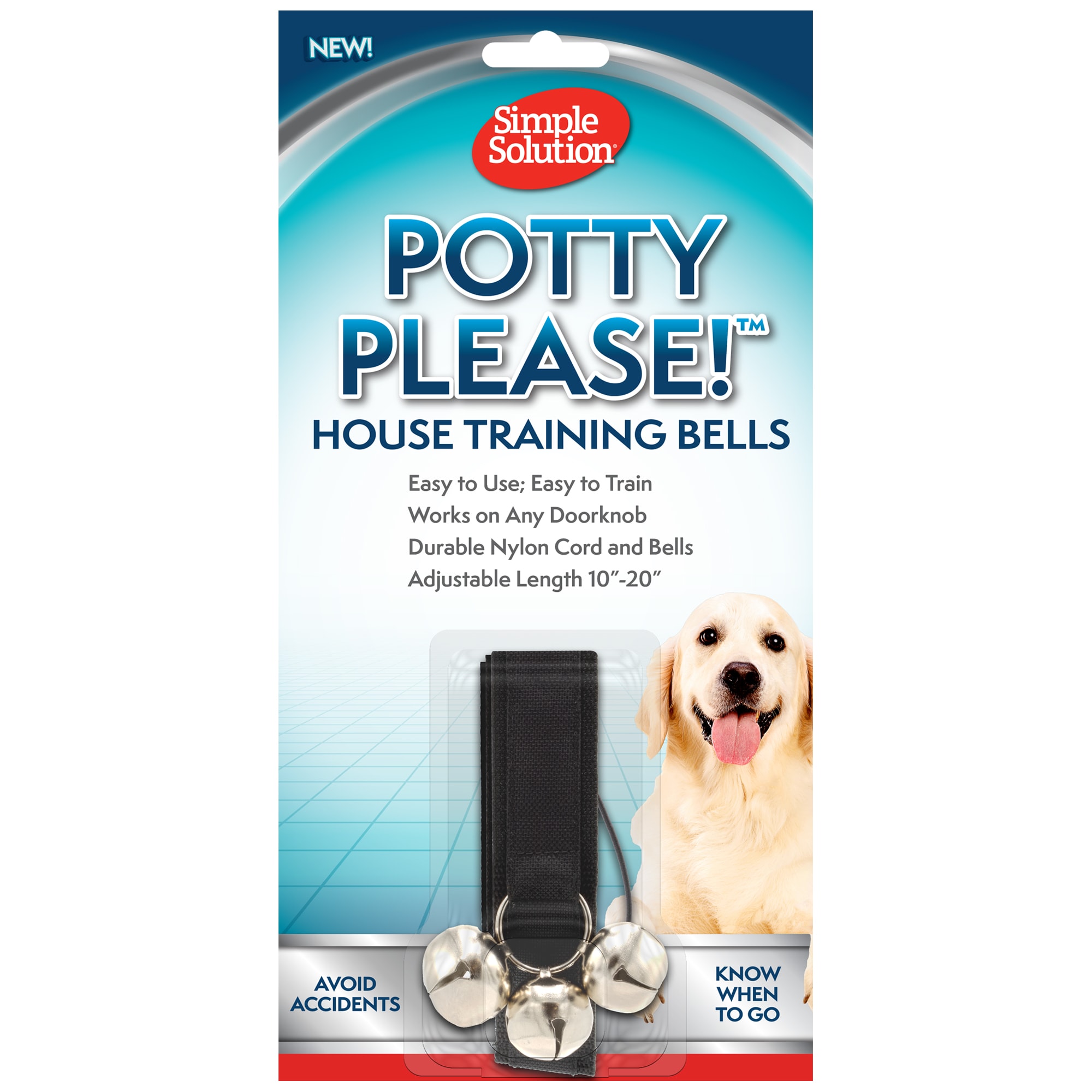 Pet Dog Potty Training Doorbells Puppy House training Bells Adjustable US NEW 