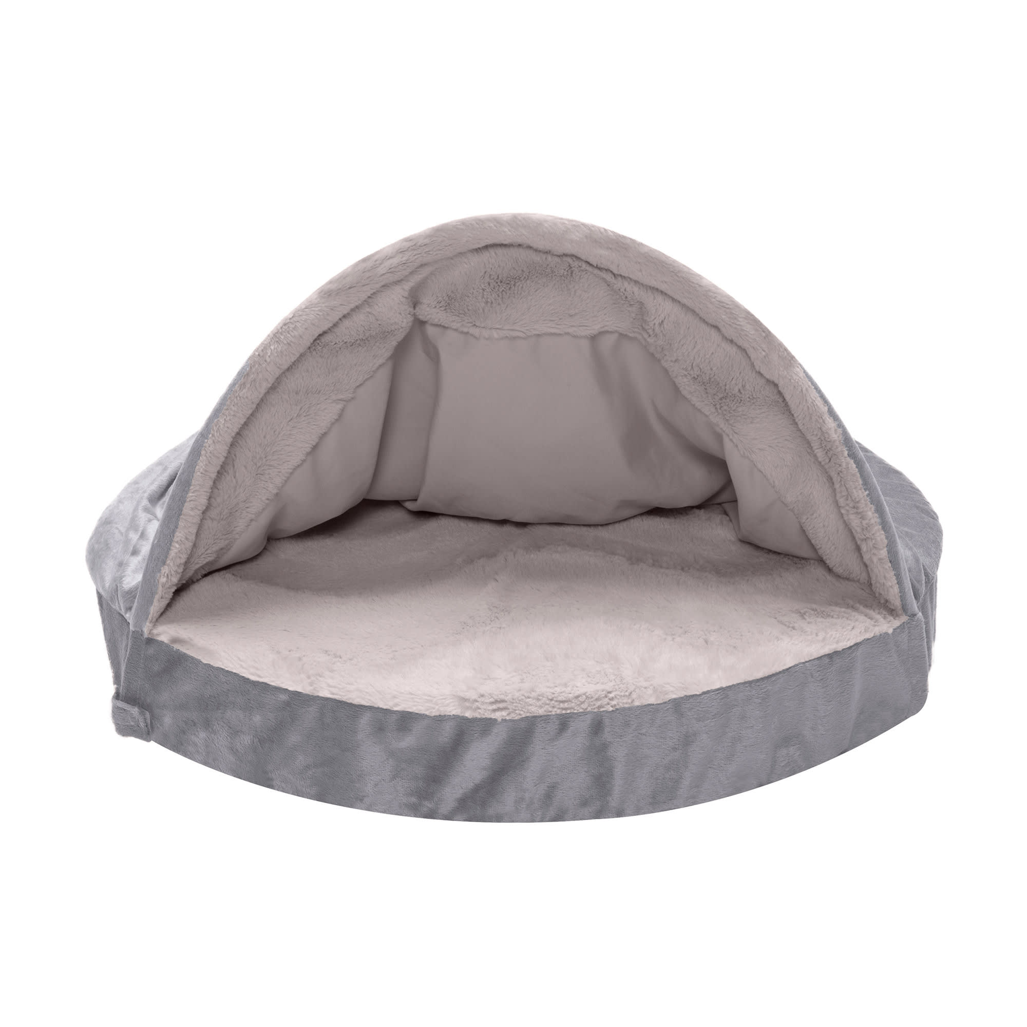 Furhaven snuggery pet top bed