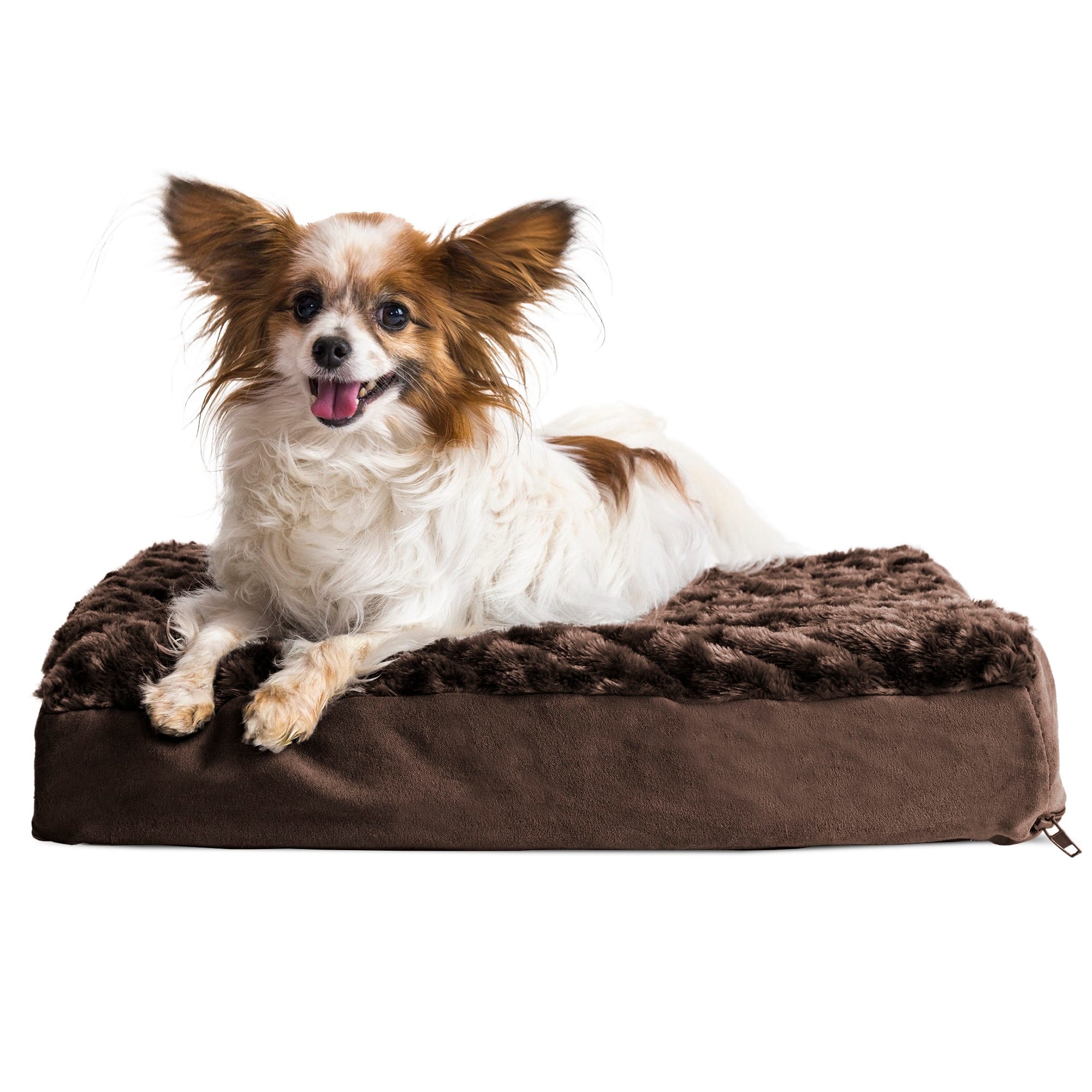 FurHaven Deluxe Ultra Plush Pet Orthopedic Dog Bed Large