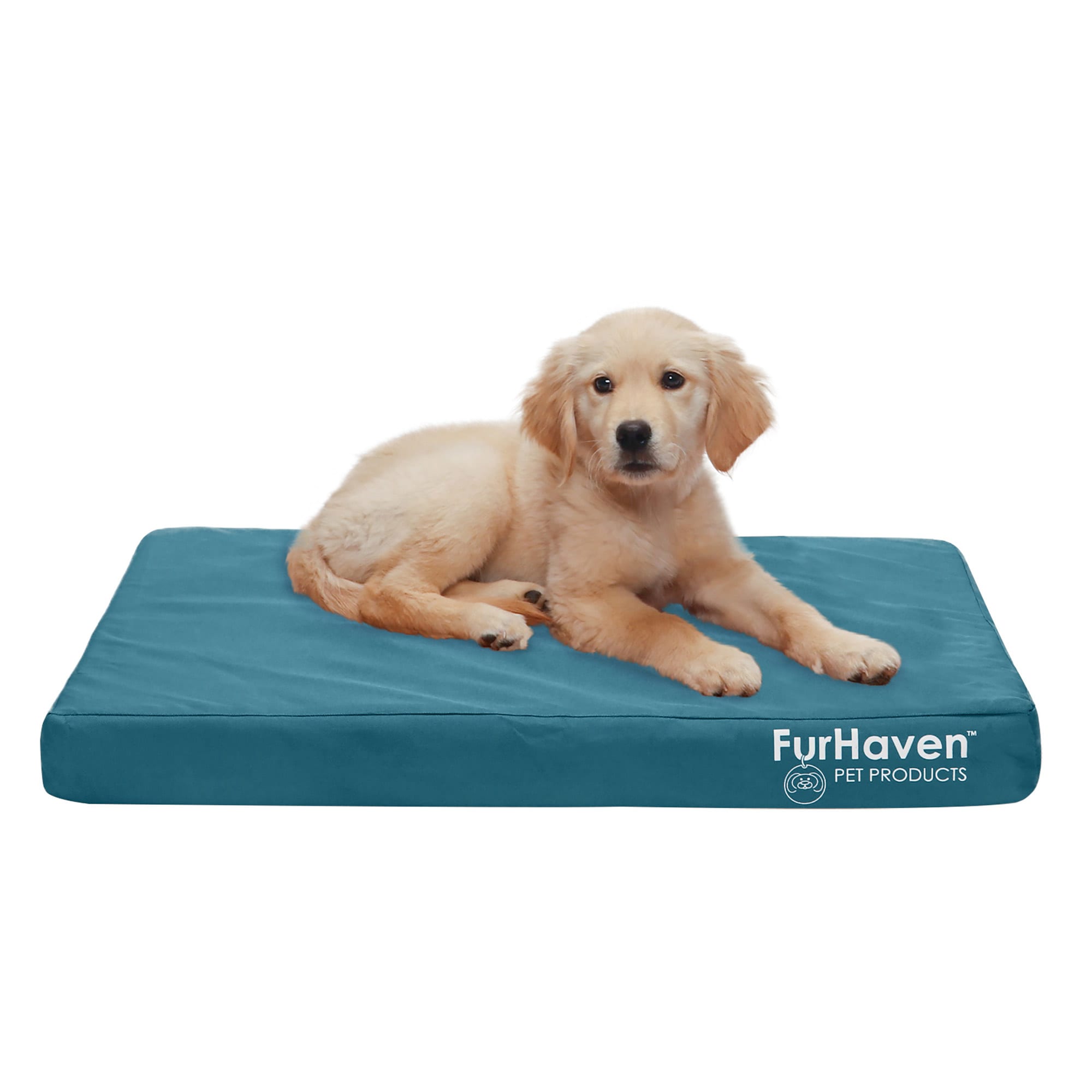 EveryYay Teal Cool Orthopedic Dog Crate Mat, 23 L x 15 W x 2 H