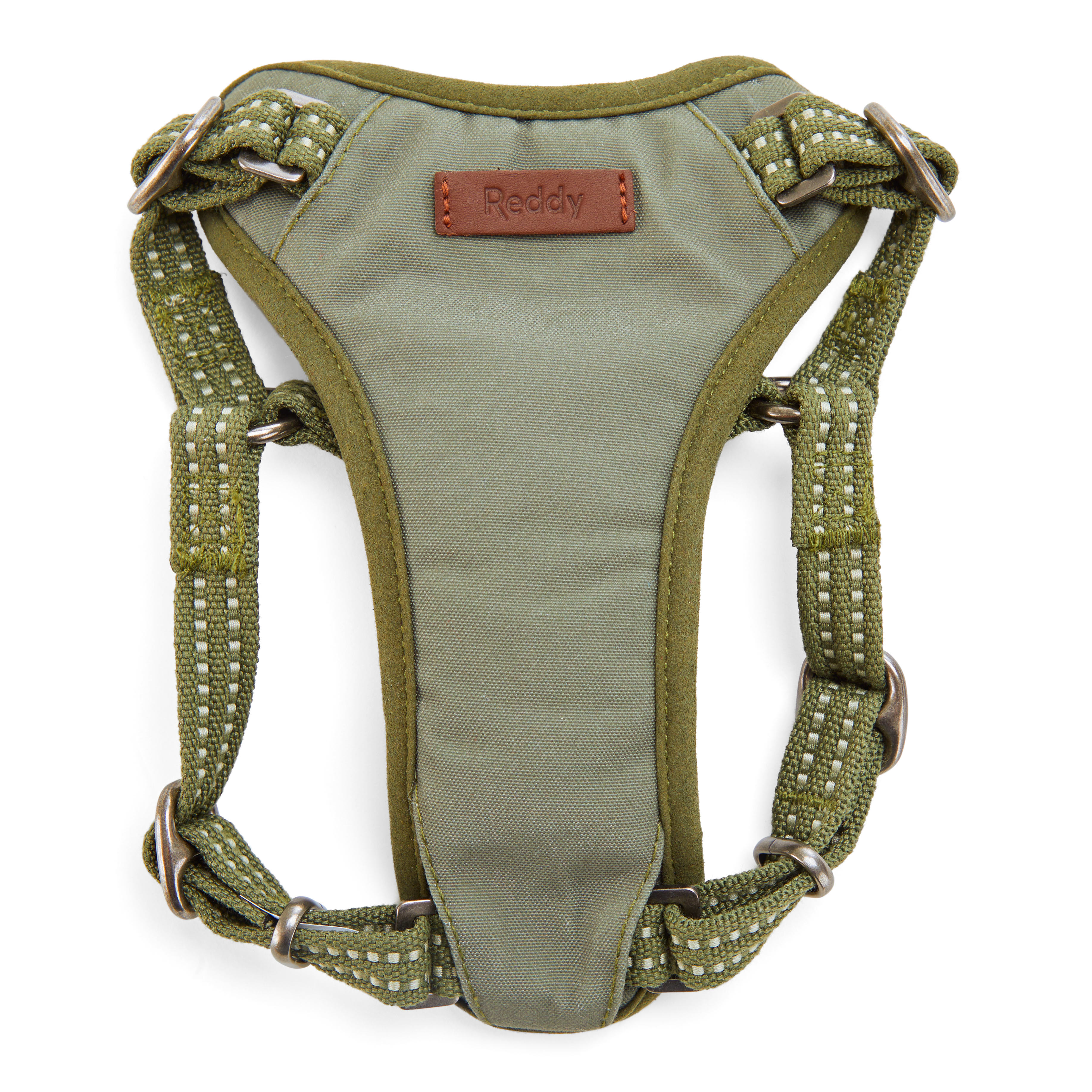 Reddy Step In Small Dog Harness, Olive, Small Petco