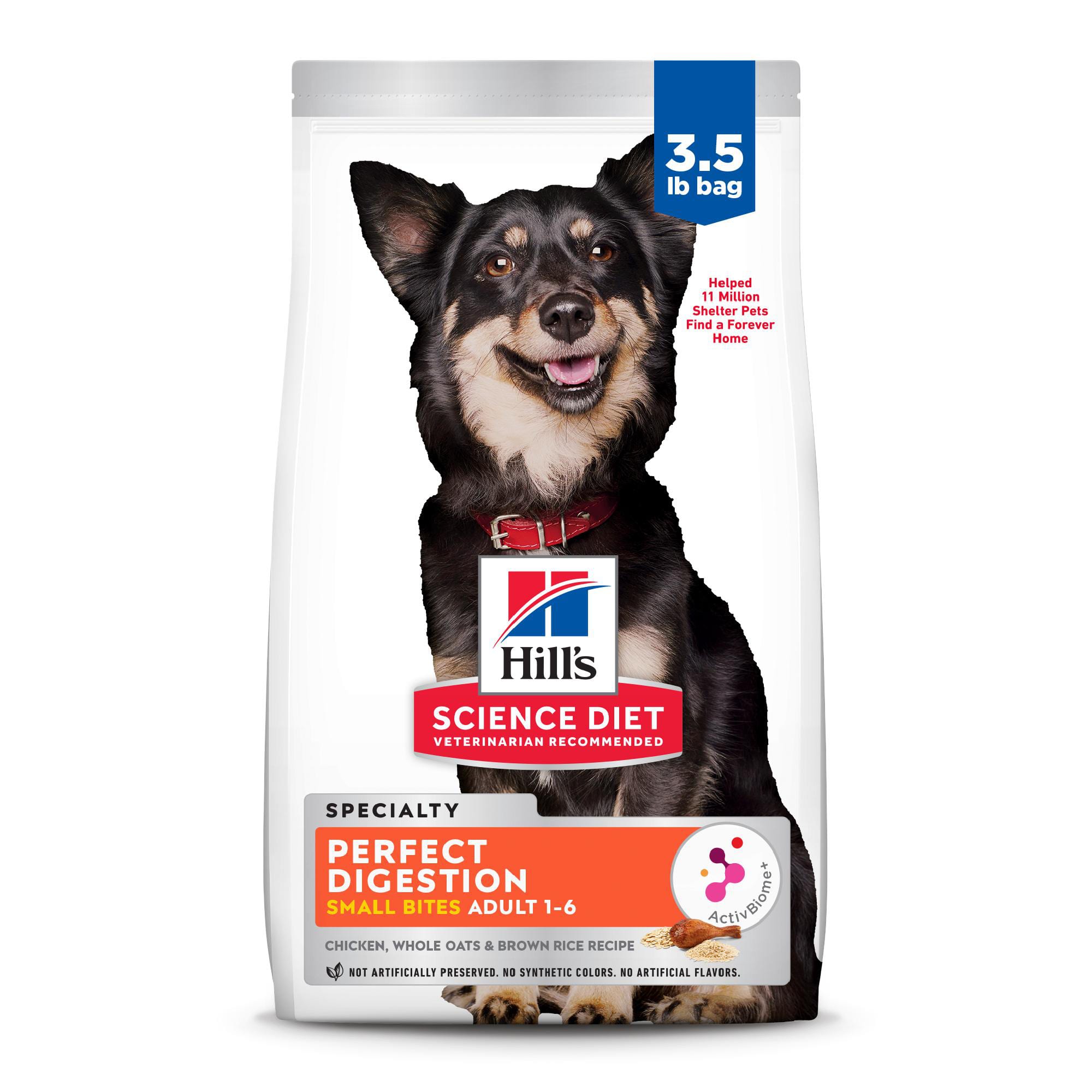 Hill s Science Diet Adult Perfect Digestion Small Bites Chicken Dry Dog Food 12 lbs. Petco