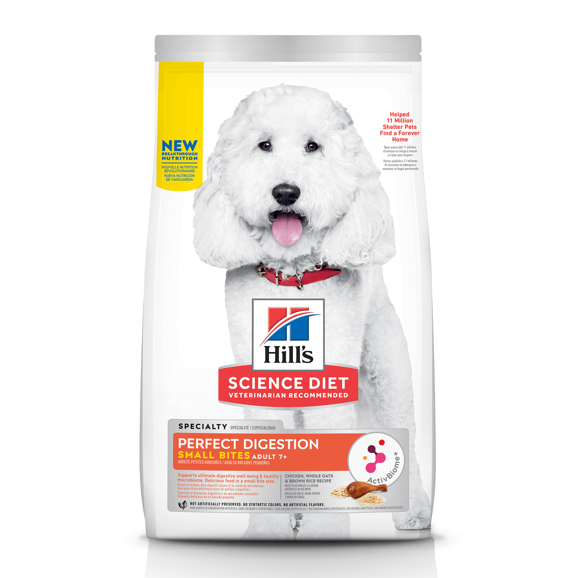 Hill's Science Diet Adult 7+ Perfect Digestion Small Bites Chicken Dry