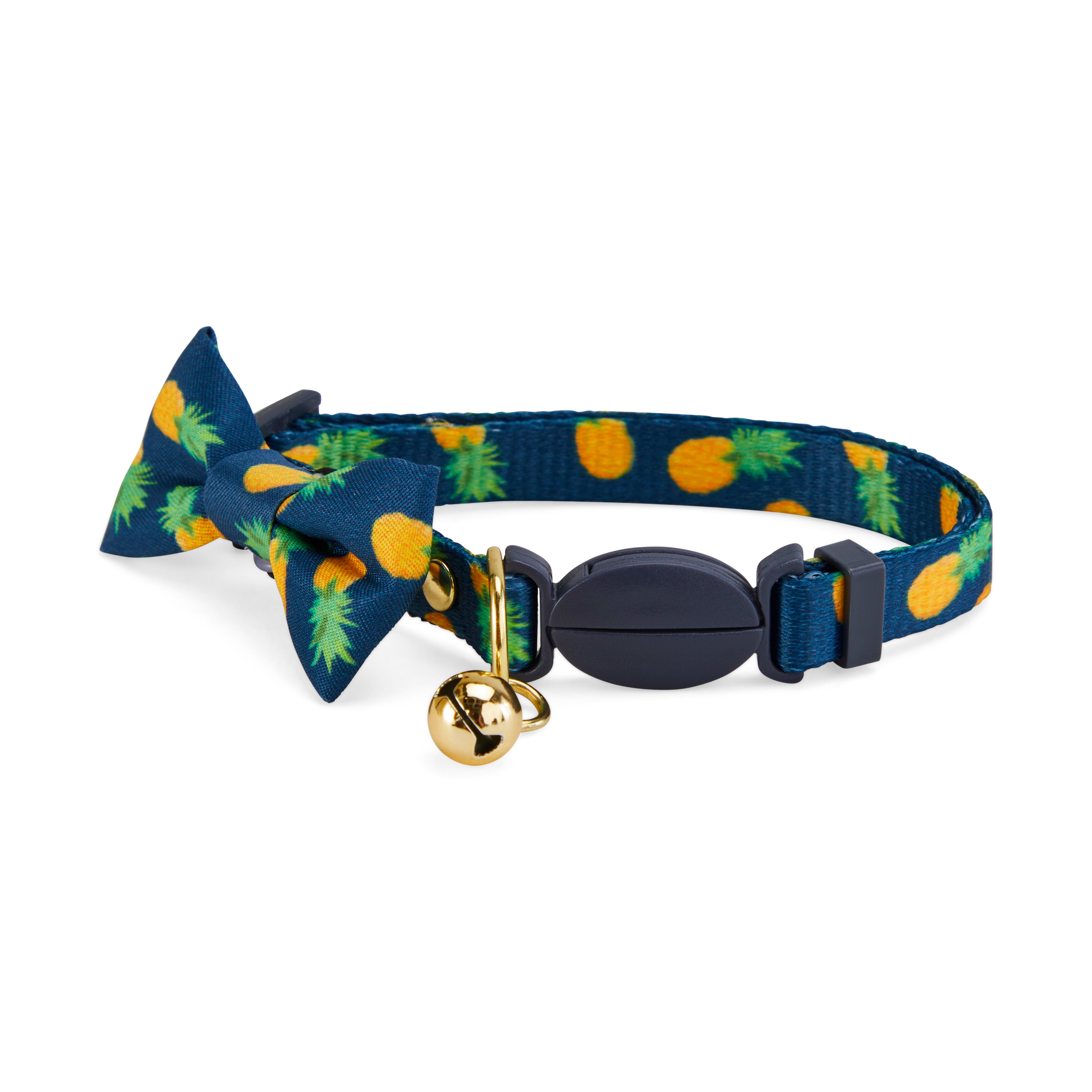 Pineapple Bow Tie Dog Collar - Pack Leashes