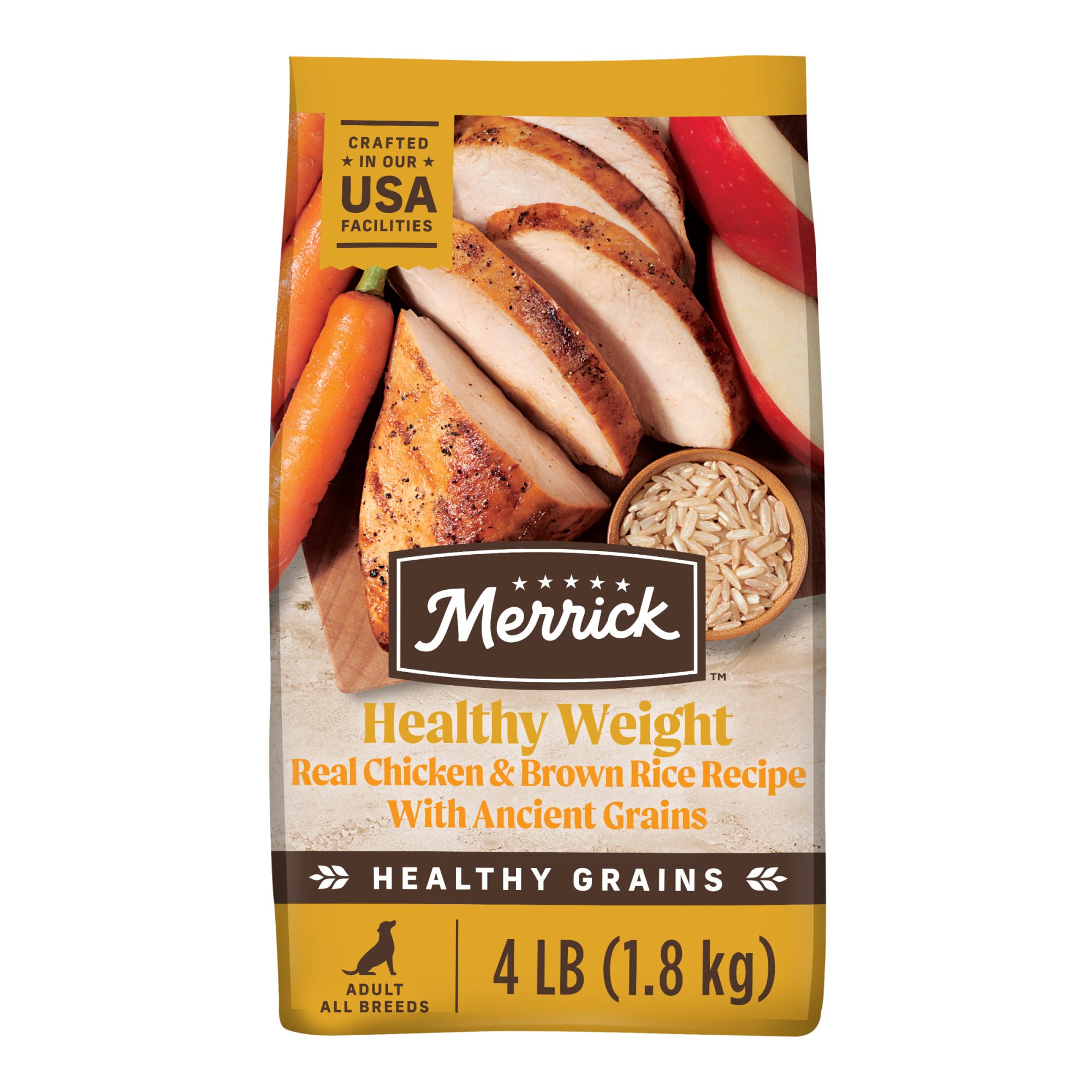 Merrick weight 2025 management dog food