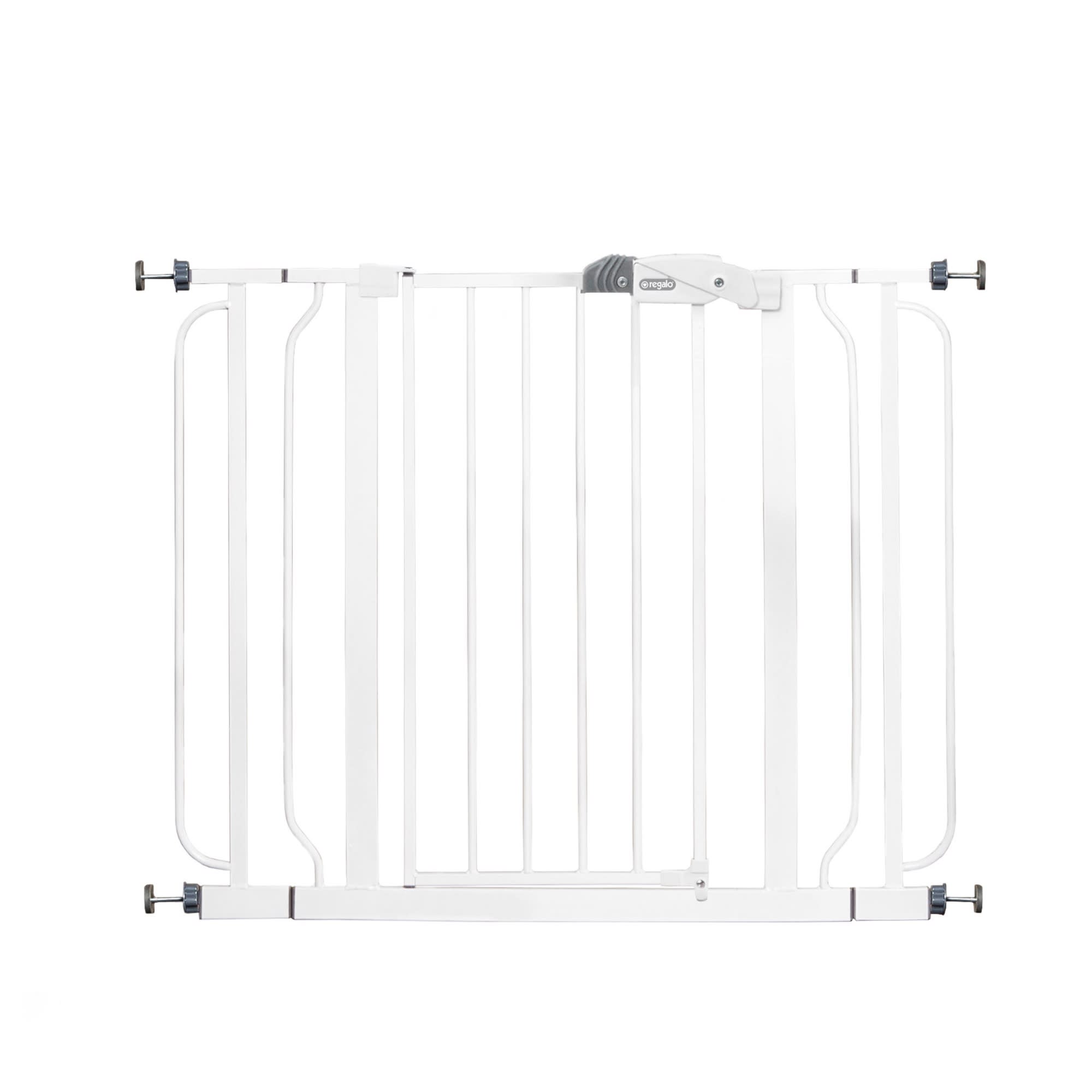 Regalo Extra Wide Metal Pet Gate for Safety & Convenience