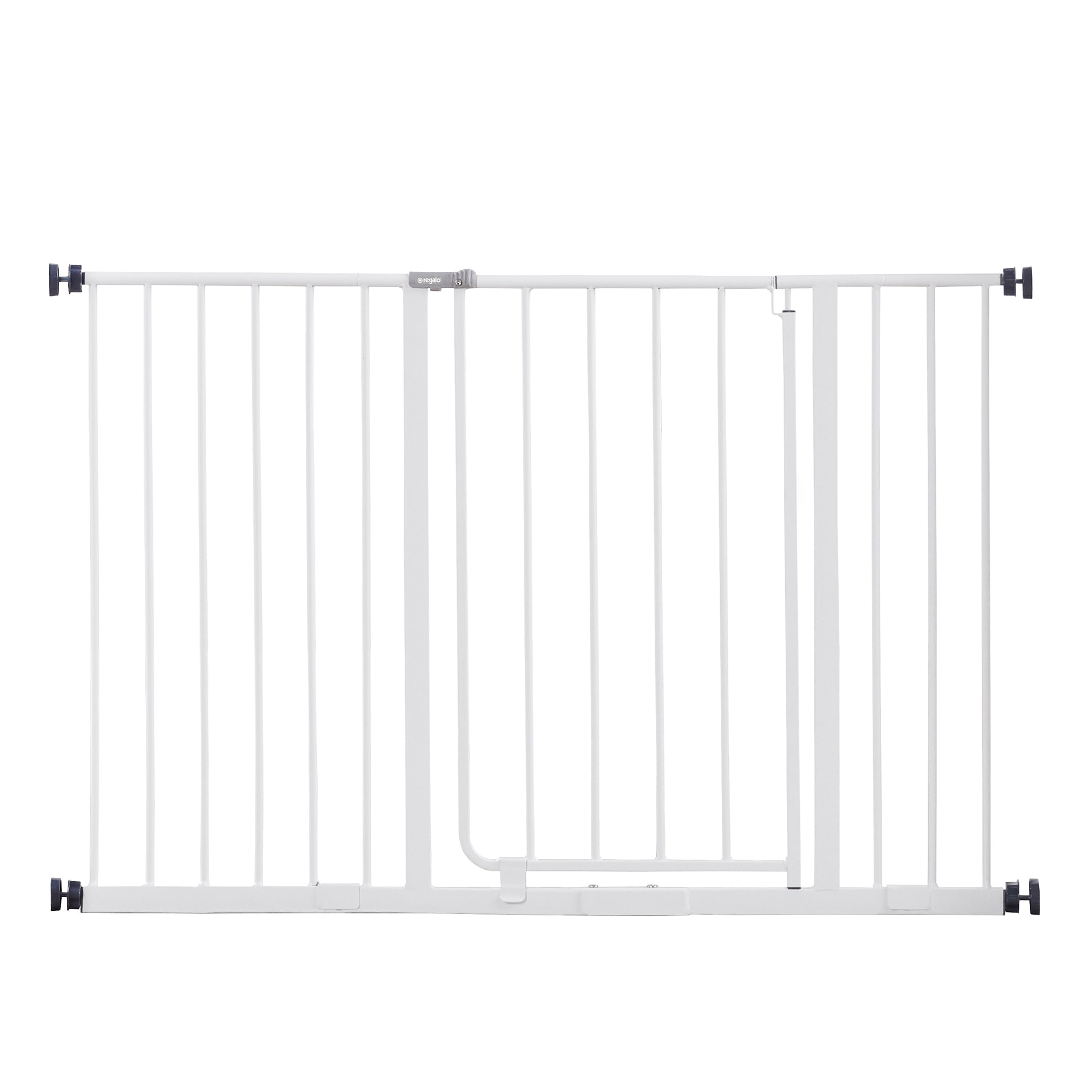 Regalo Extra Wide Easy Open Metal Walk Through Baby Gate