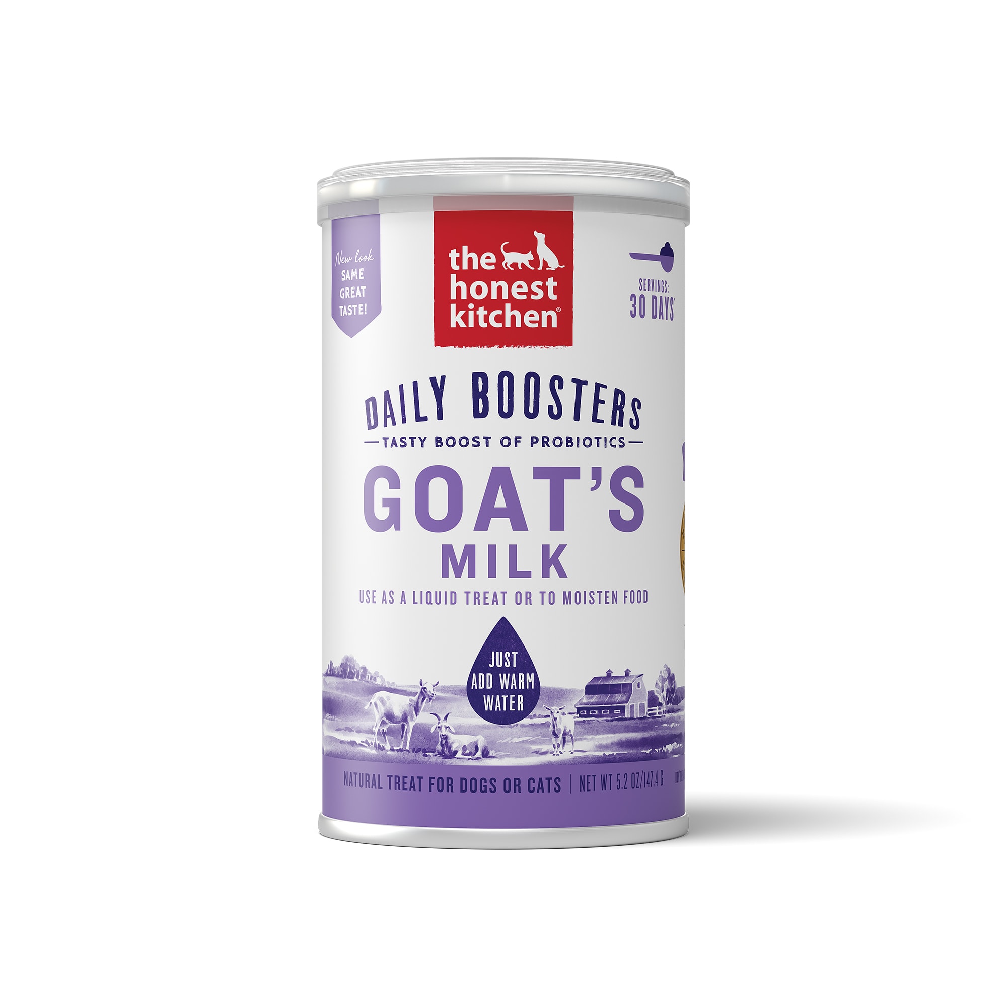 The Honest Kitchen Daily Boosts Instant Goat s Milk with Probiotics Wet Dog Food 5.2 oz