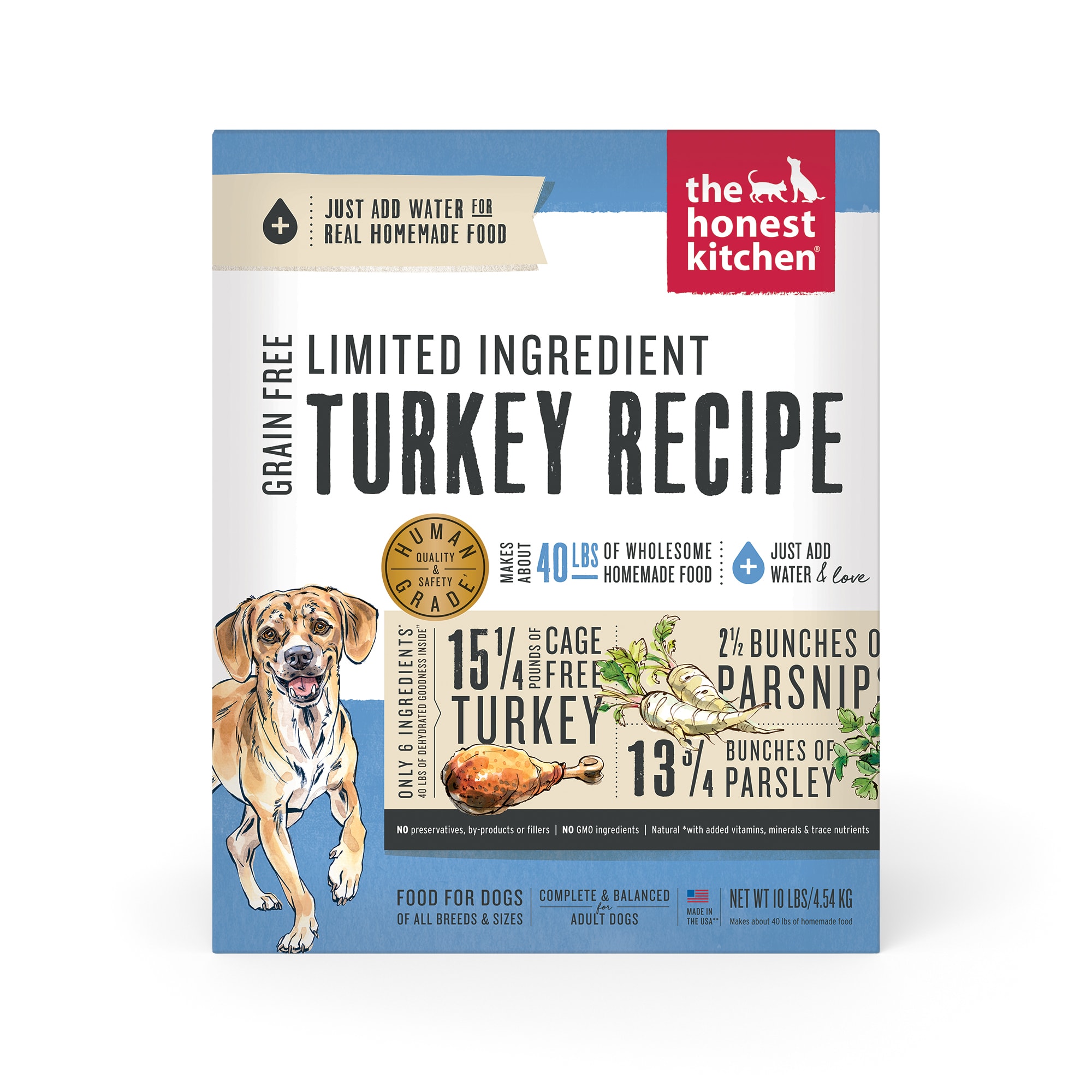 Turkey limited best sale ingredient dog food