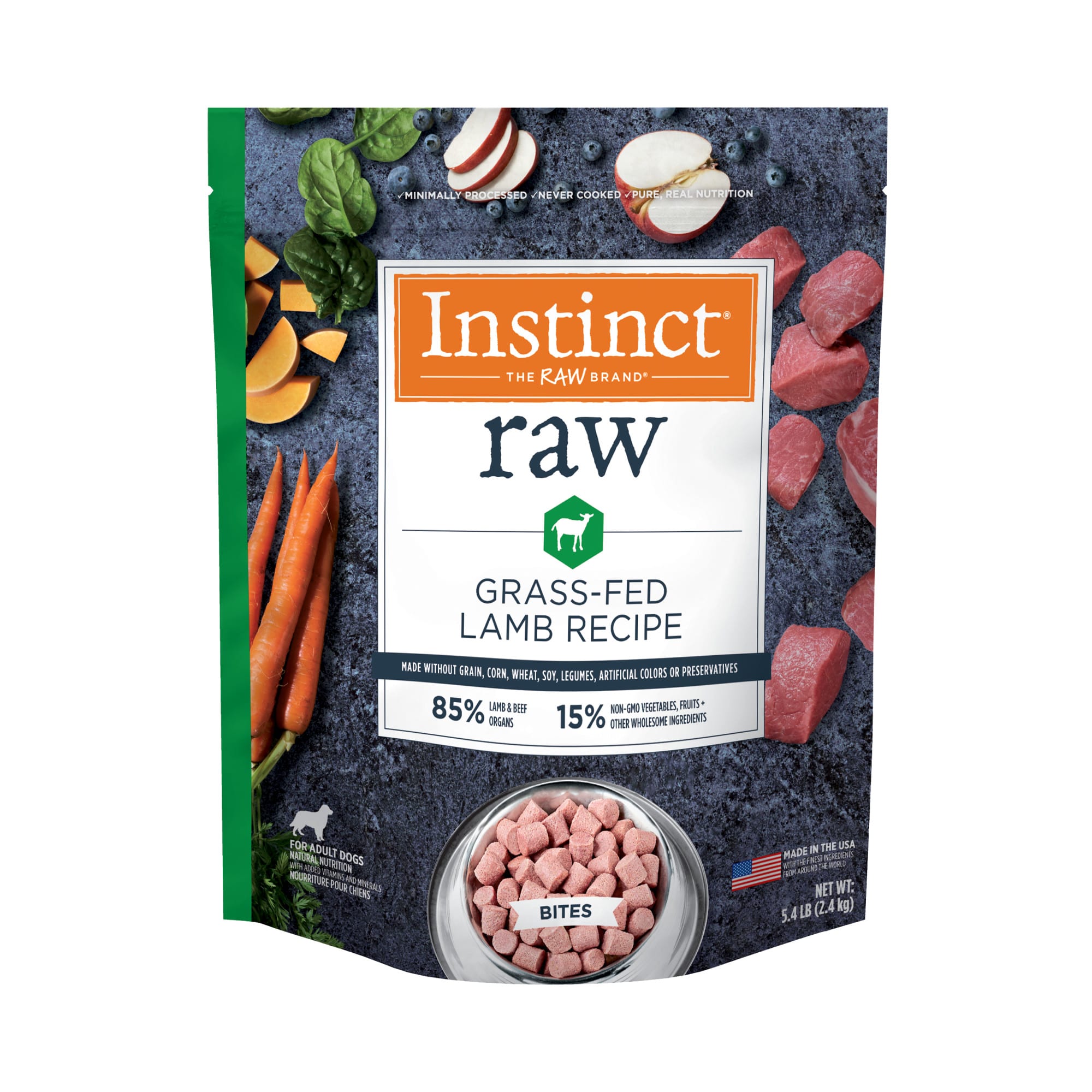 Raw lamb best sale dog food