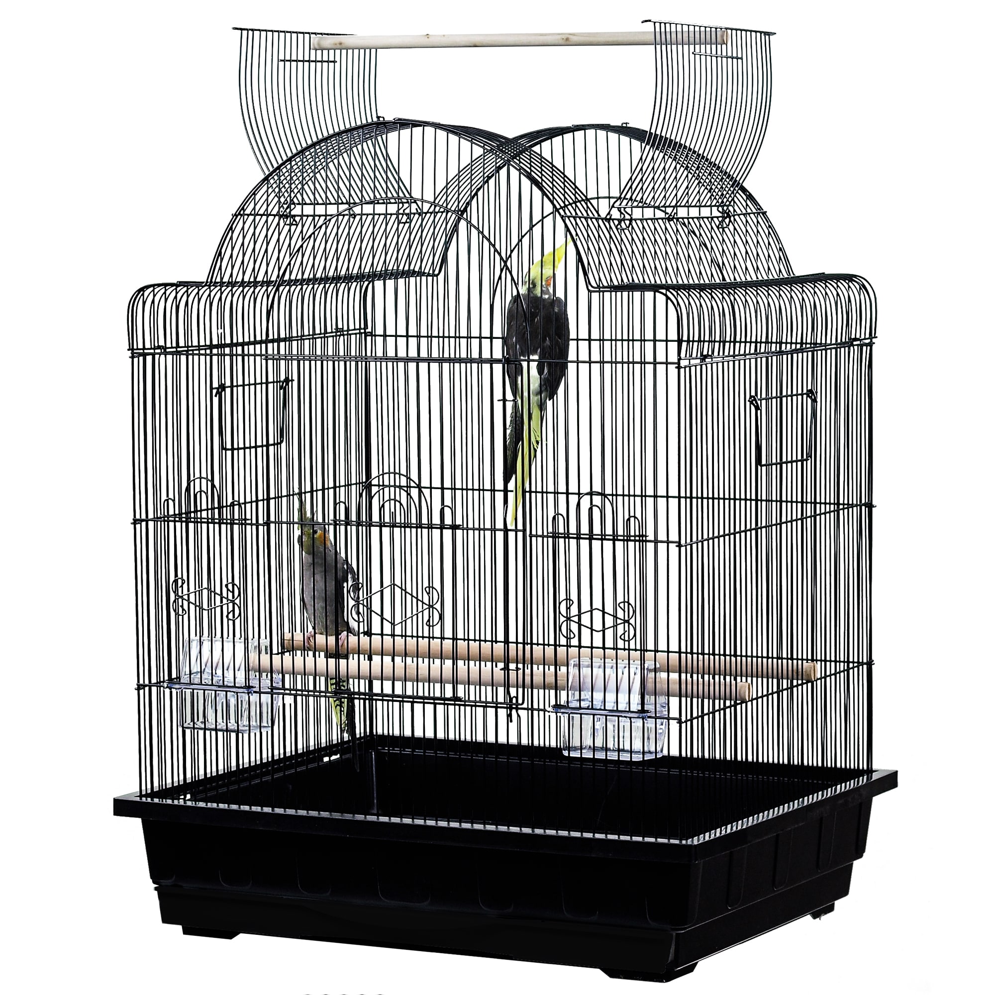 B-2620 Platinum Victorian Open Top Cage