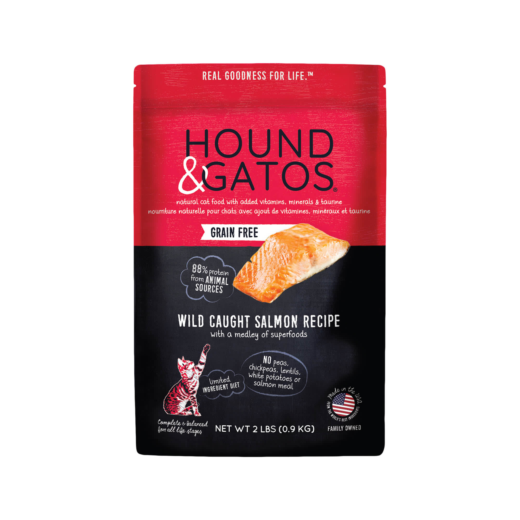 Hound Gatos Grain Free Limited Ingredient Diet Wild Caught