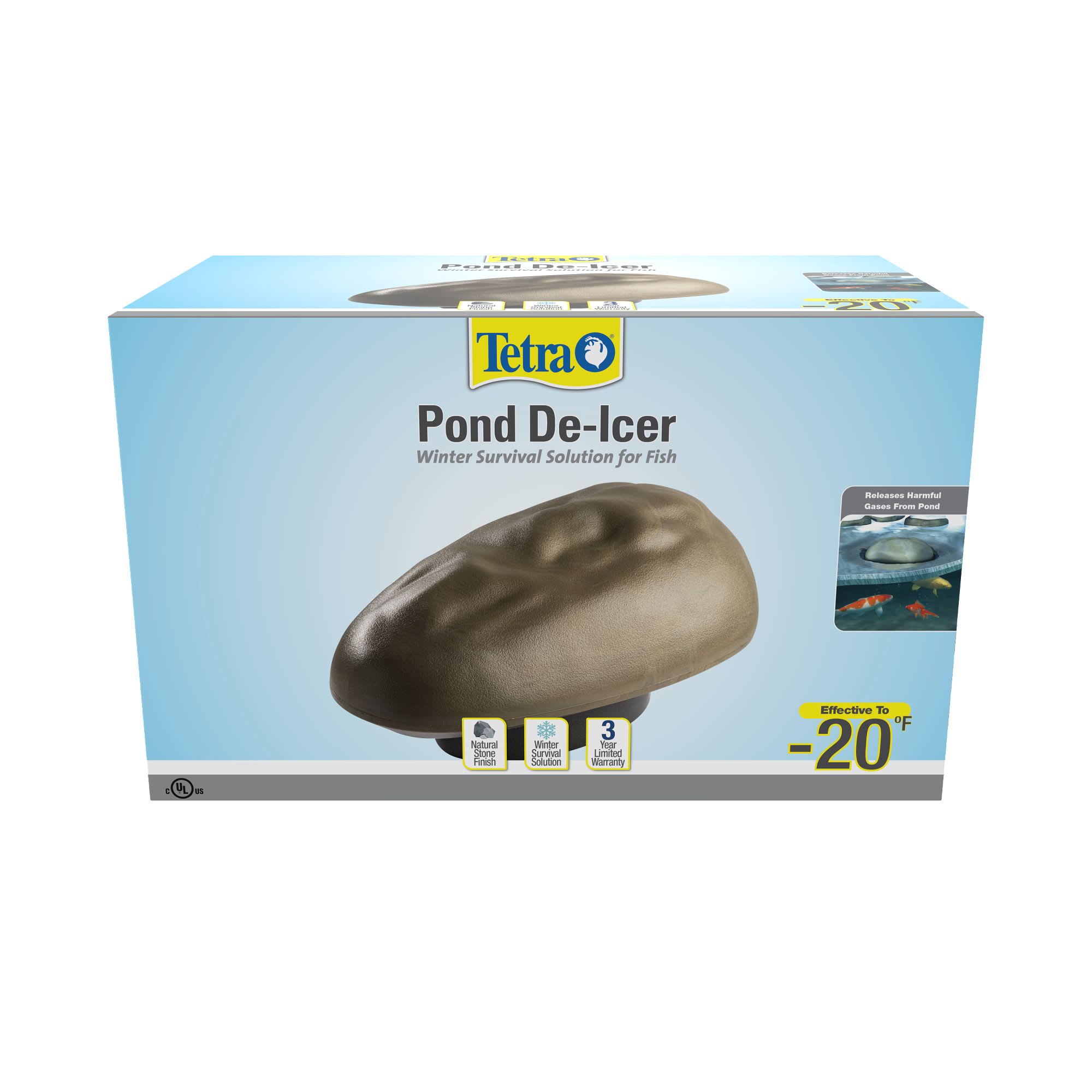 TetraPond 300W DeIcer for Fish Pond Survival & Safety