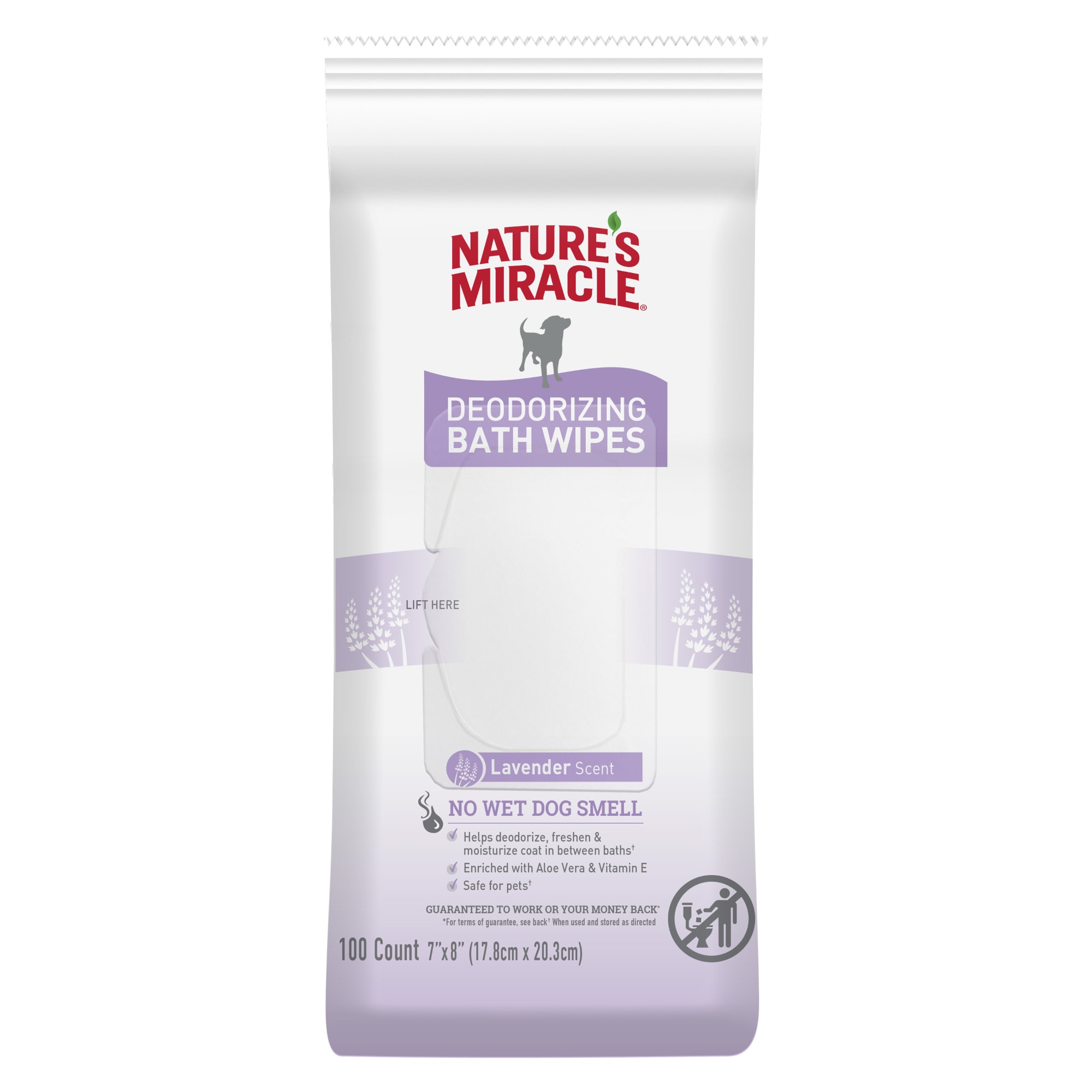 NATURE'S MIRACLE DEODORIZING BATH WIPES - Pittsburgh, PA