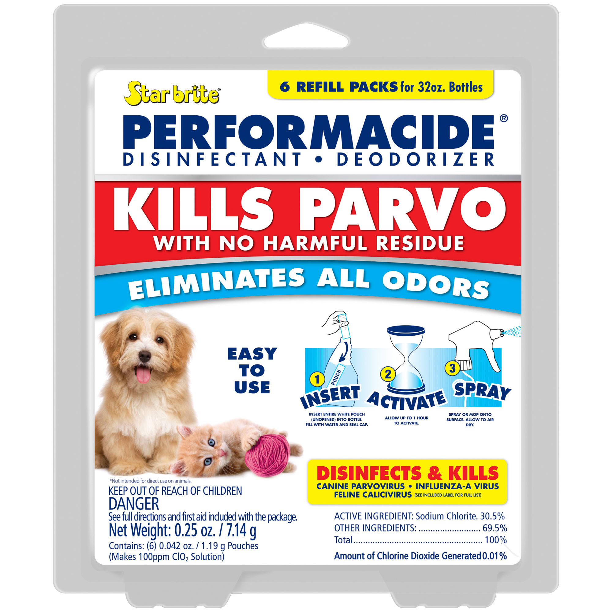 Kill parvo hot sale