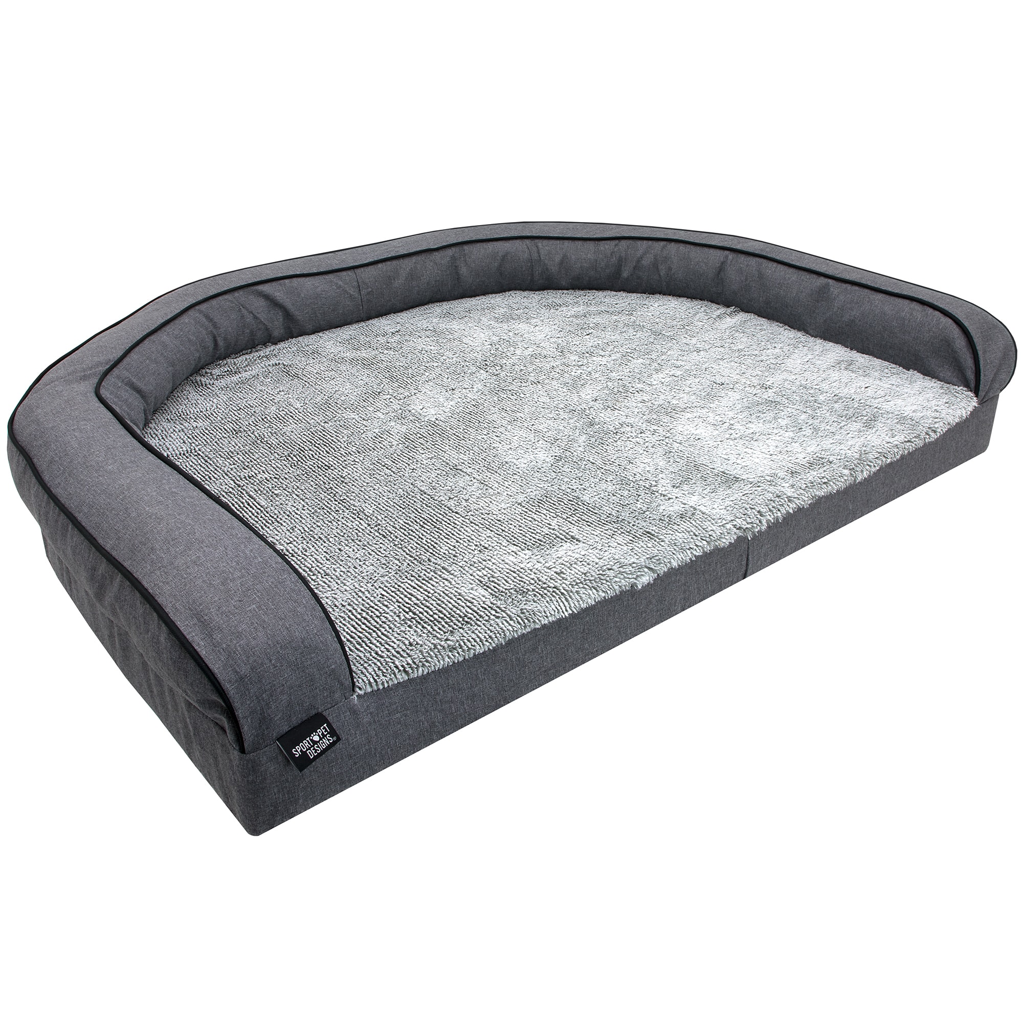 Sport Pet Sofa Lounge Waterproof Dog Bed, 35.5" L X 46" W X 8" H Petco