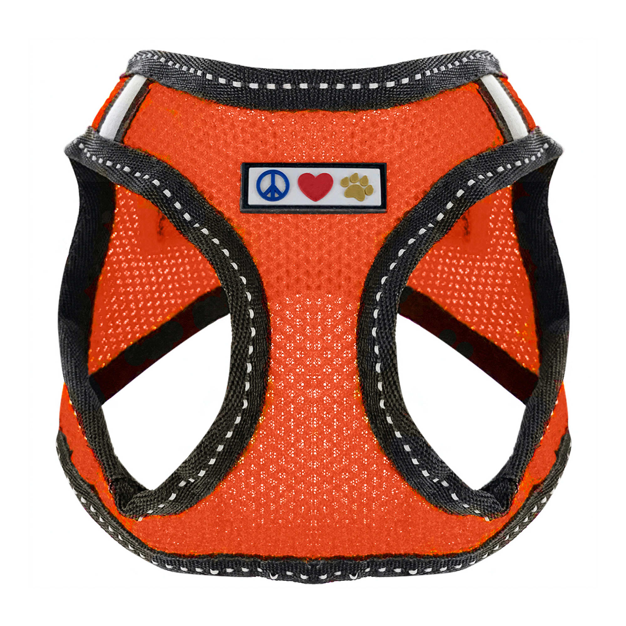 Pawtitas Orange Reflective Dog Harness XX Small